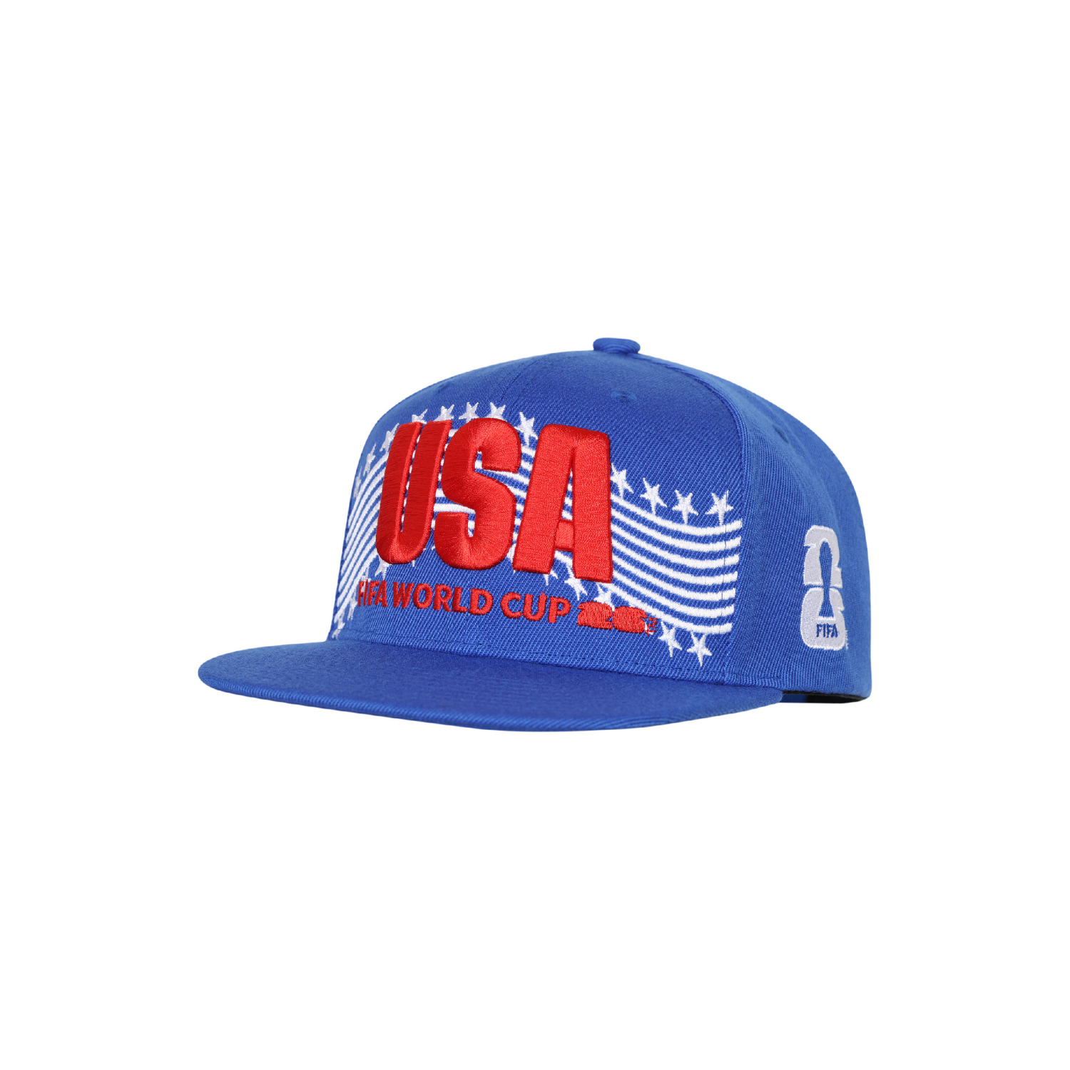 FIFA World Cup 2026™ USA Flatbrim Blue Cap – FIFA Official Store