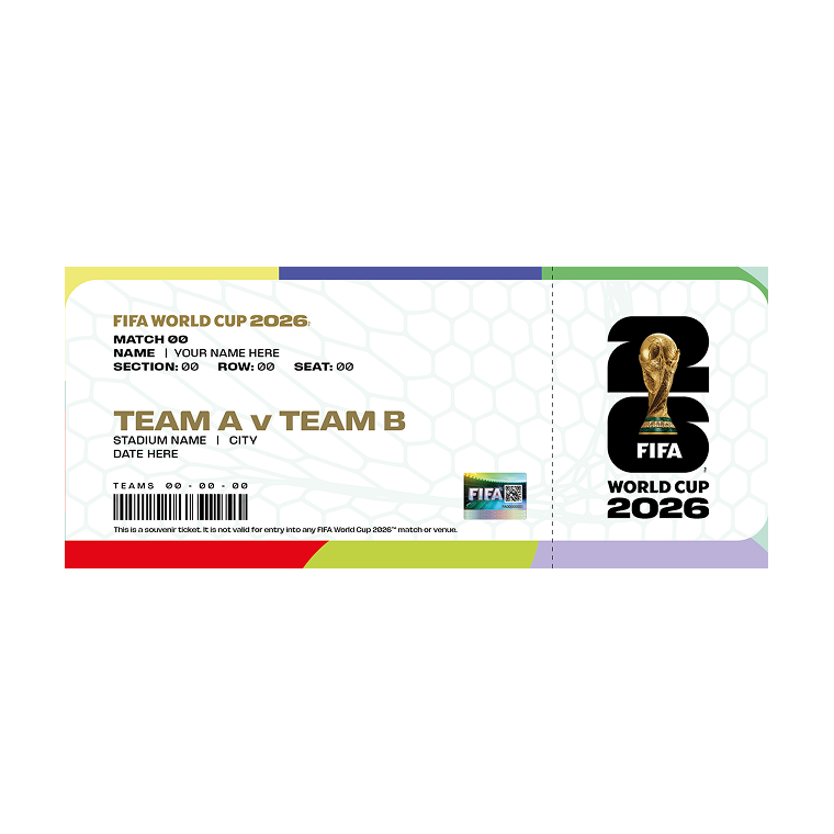 FIFA World Cup 2026™ Houston Host City Replica Ticket – FIFA
