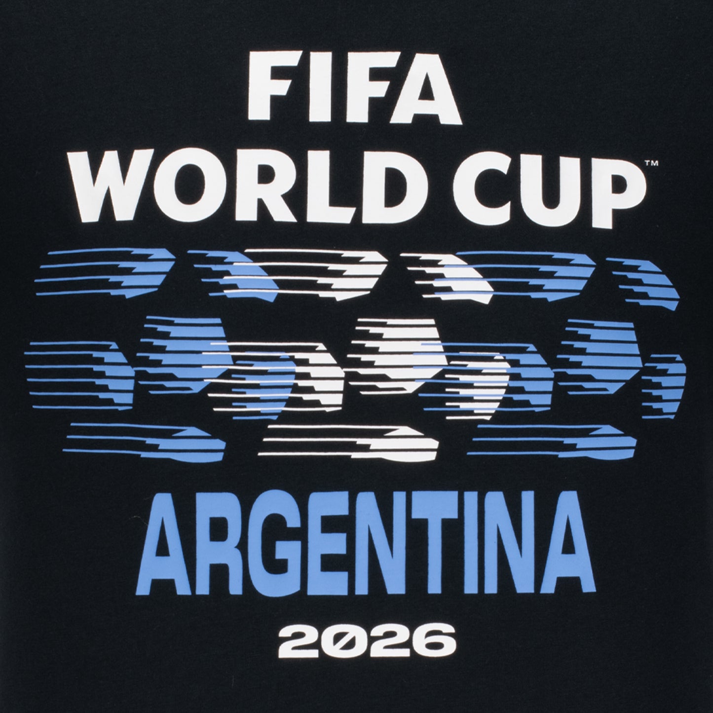 T-shirt Image Ballon Argentine Coupe du Monde de la FIFA 2026™ – Unisexe