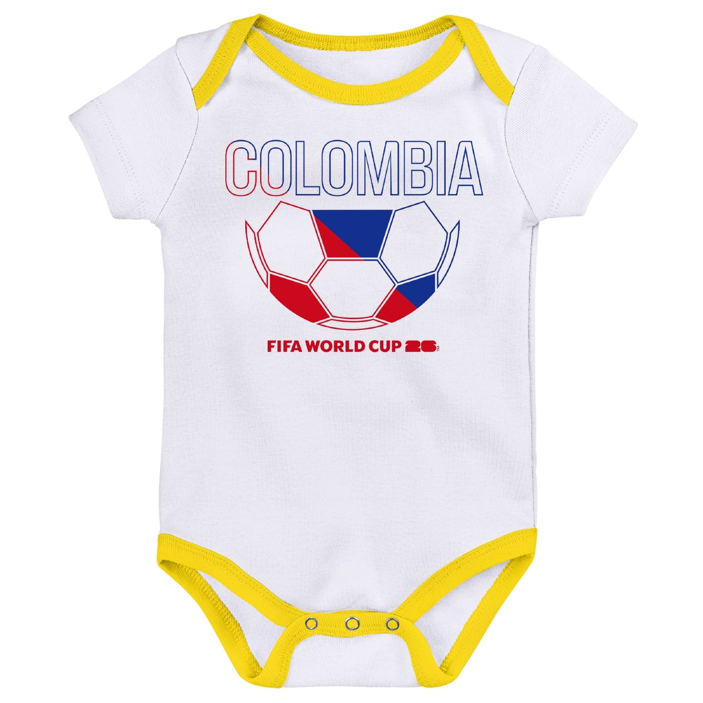 FIFA World Cup 2026™ Colombia Onesie 3 Pack - Infant