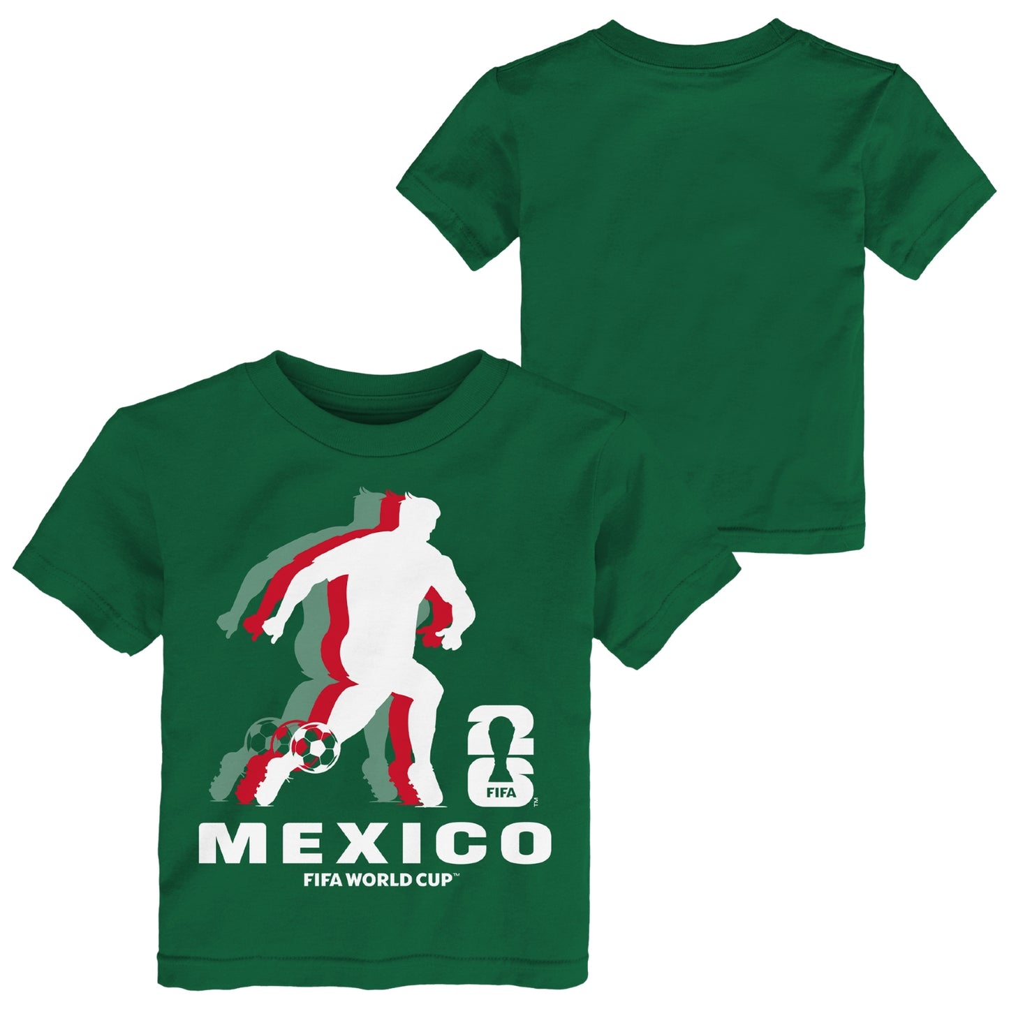 Camiseta Shadow de México de la Copa Mundial de la FIFA 2026™ - Niño Pequeño
