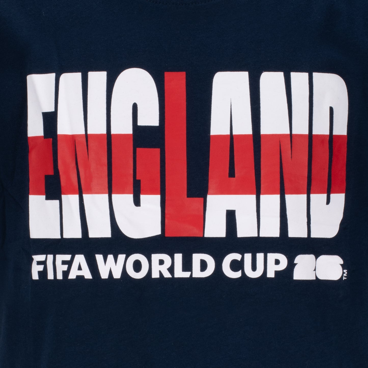 Camiseta estampada Inglaterra da Copa do Mundo da FIFA 2026™ - Infantil