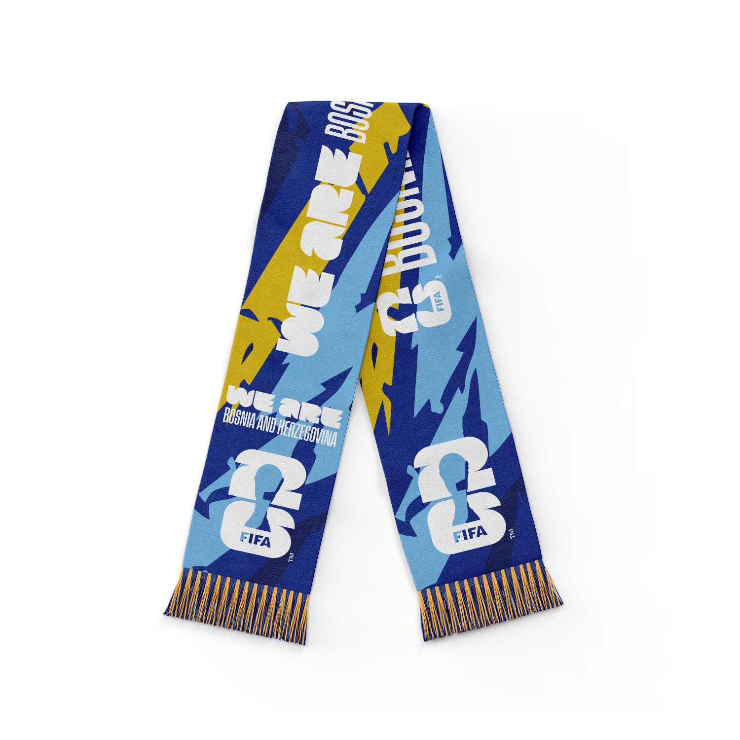 FIFA トヨタカップ マフラー＆ニット 未開封 FIFA World Cup 2026™ 'We Are' Bosnia and Herzegovina Scarf – FIFA