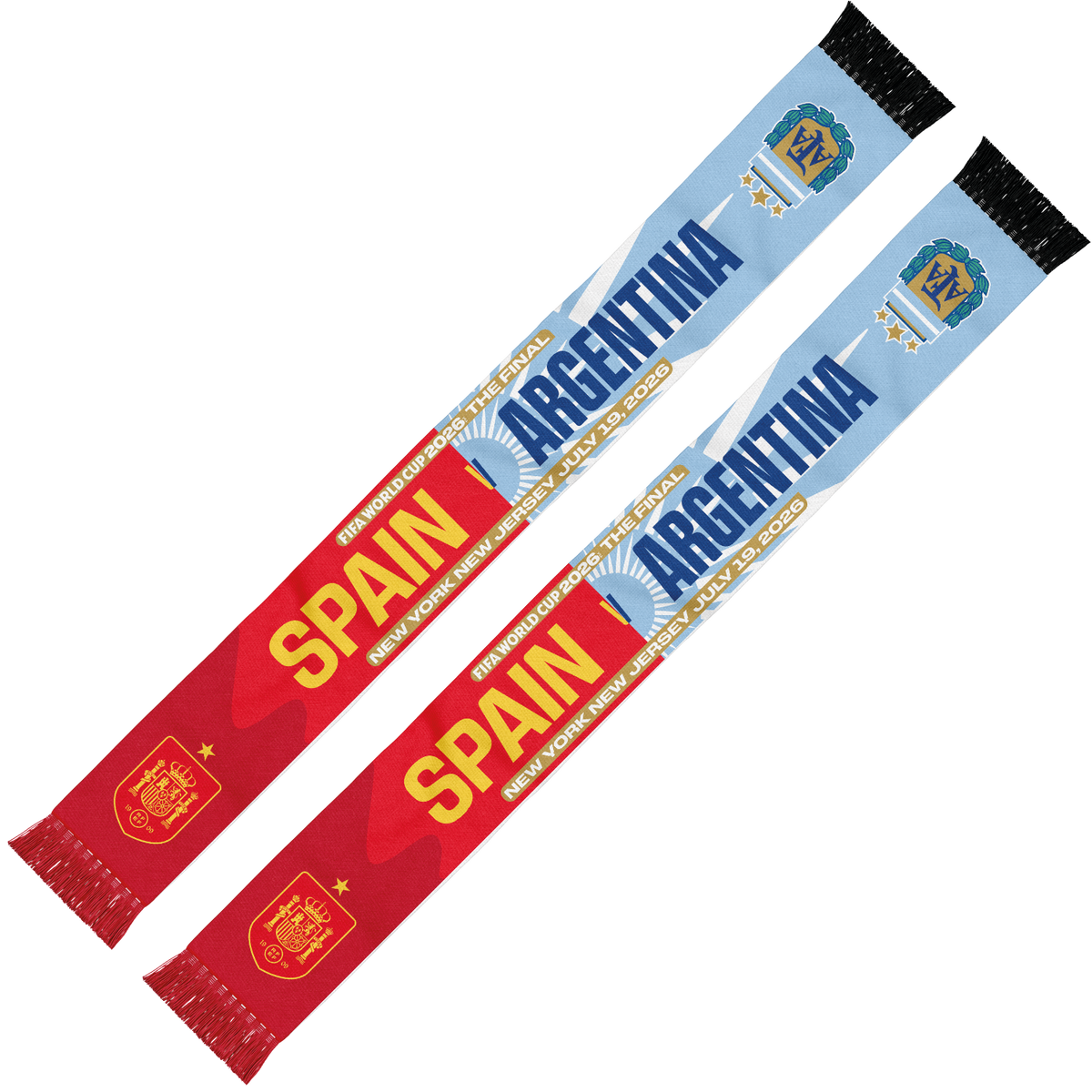 Schal zur Partie Spanien – Argentinien der FIFA Fussball-Weltmeisterschaft 2026™