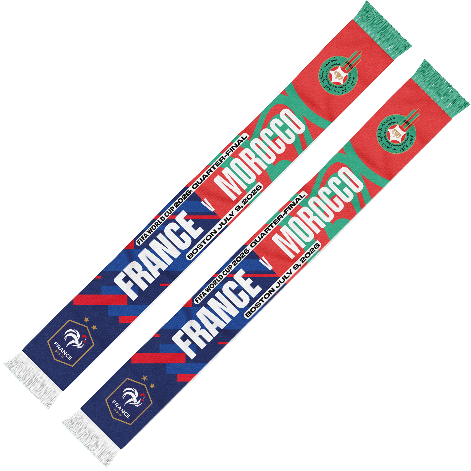 FIFA World Cup 2026™ France v. Morocco Matchup Scarf – FIFA