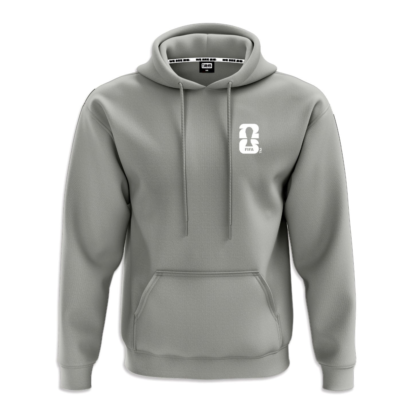 Sweat à Capuche Gris Amplified Coupe du Monde de la FIFA 2026™ – Unisexe