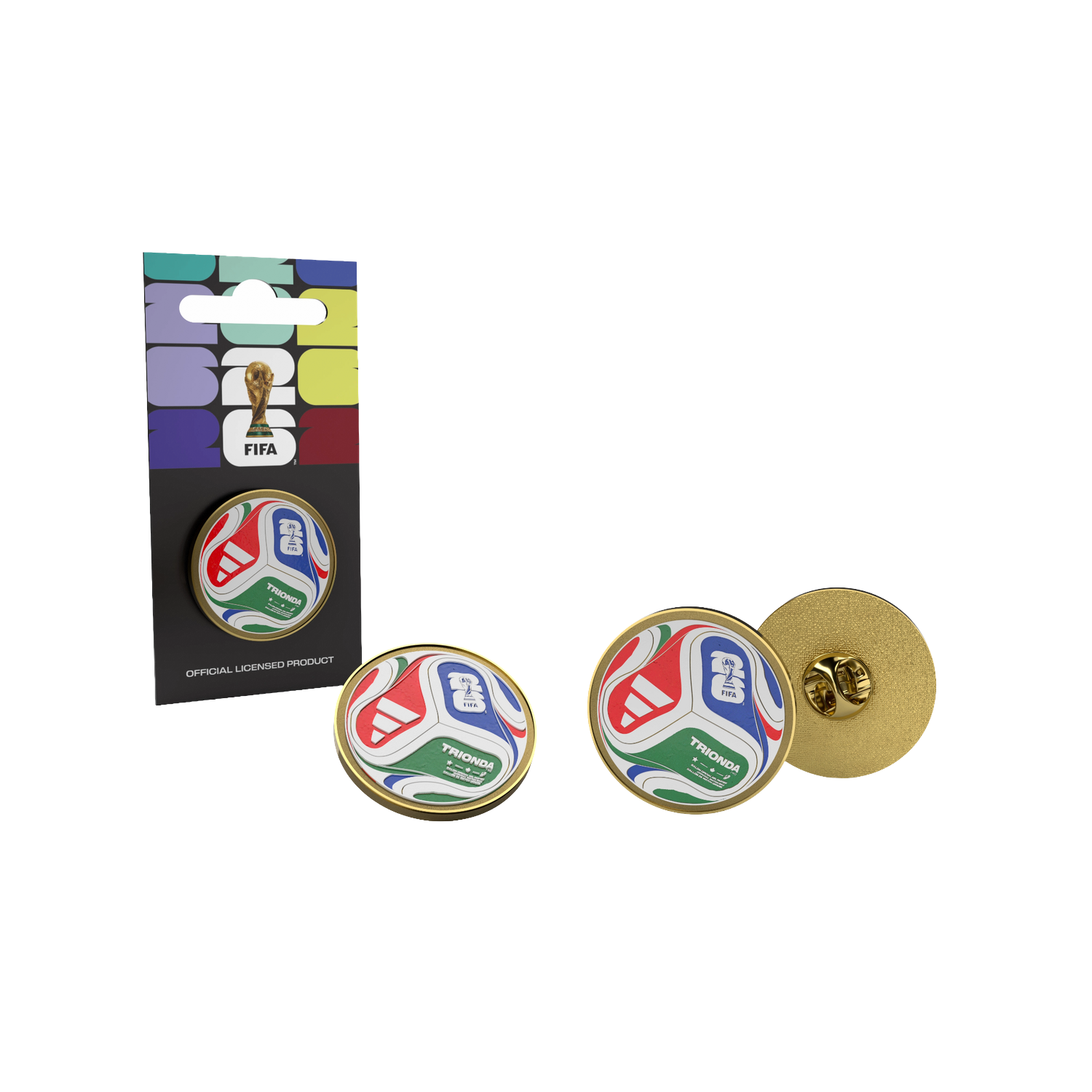 FIFA World Cup 2026™ Trionda Ball Replica Hat Pin – FIFA Official