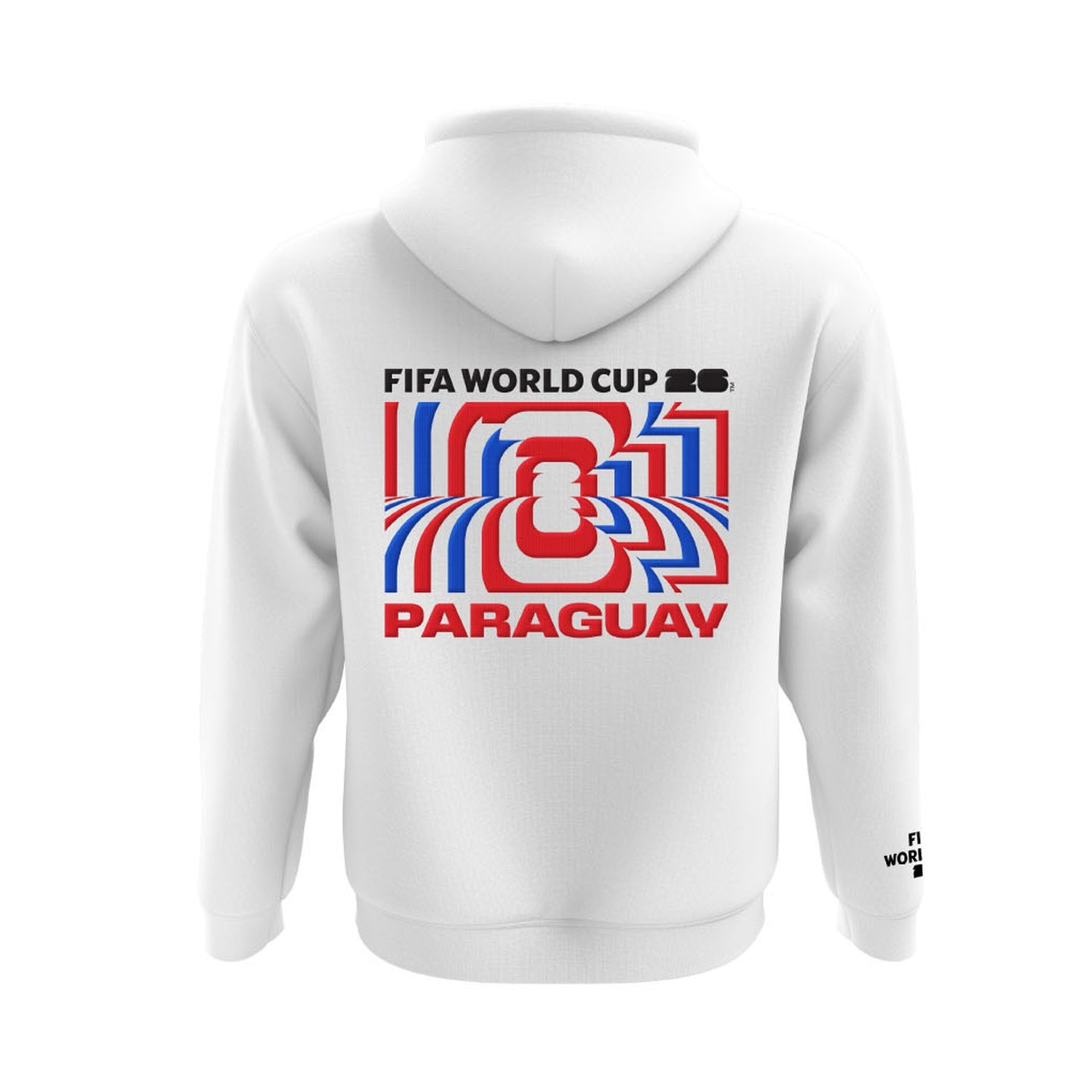 FIFA World Cup 2026™ Paraguay Puff Hoodie - Unisex – FIFA Official