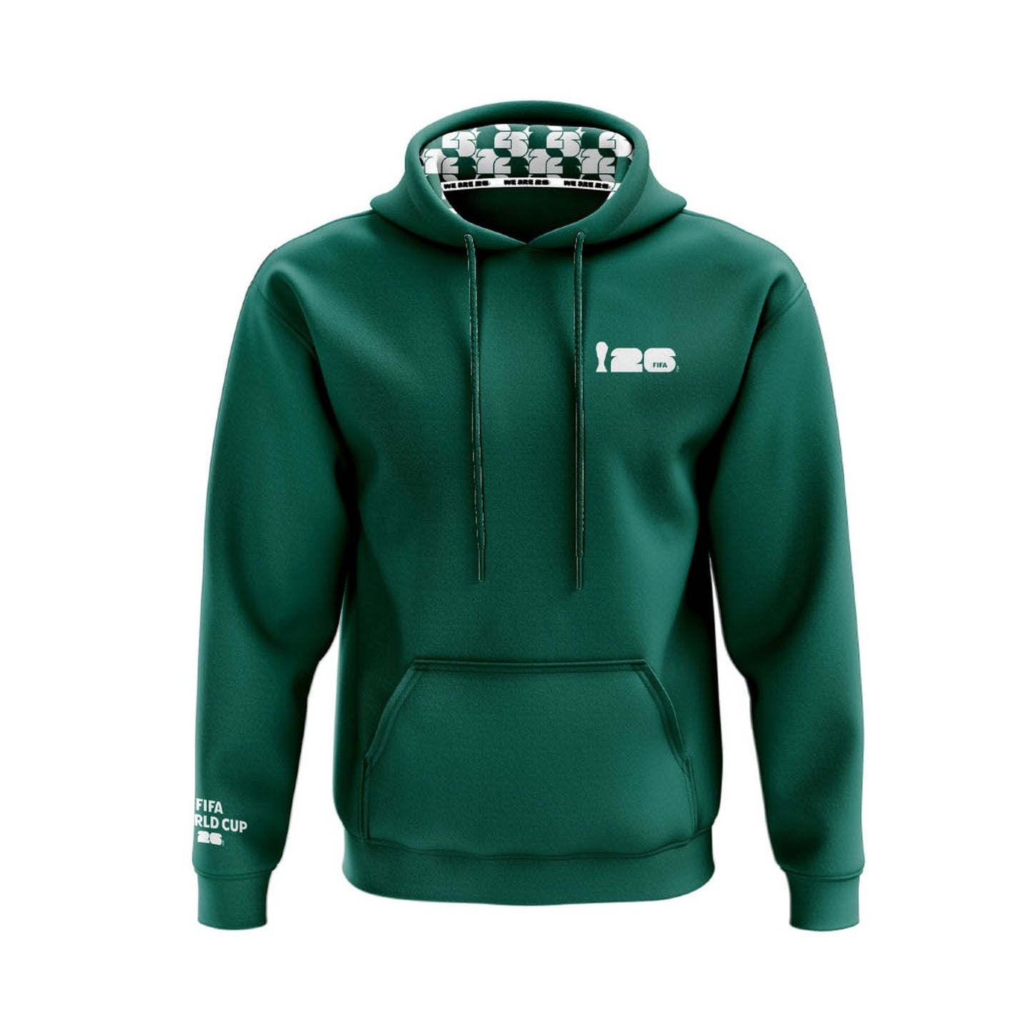 FIFA World Cup 2026™ Felpa con Cappuccio Puff Arabia Saudita - Unisex