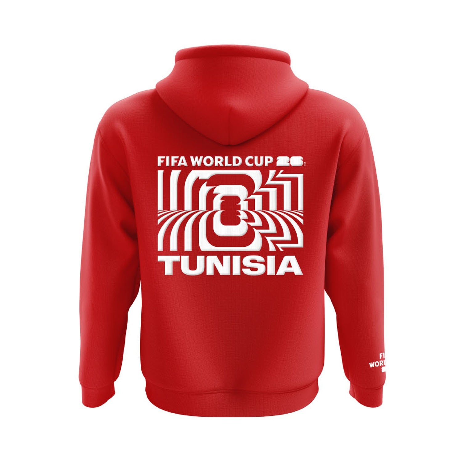 FIFA World Cup 2026™ Tunisia Puff Hoodie - Unisex – FIFA Official