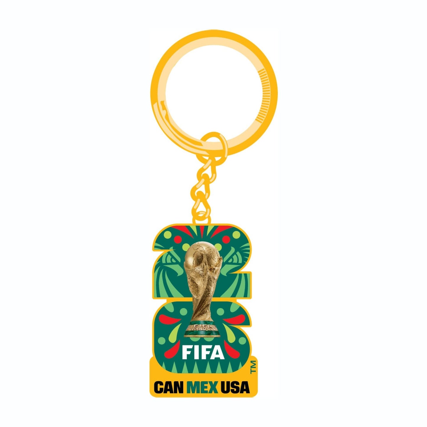 2026 World Cup Host Country Mexico Keychain