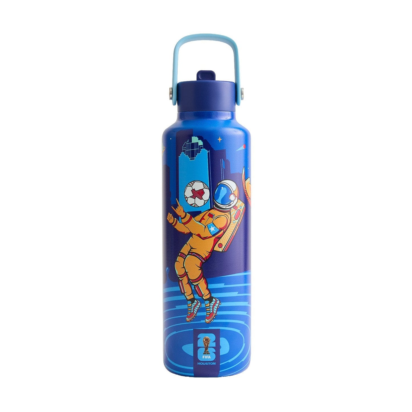 World Cup 2026 Houston Poster Water Bottle