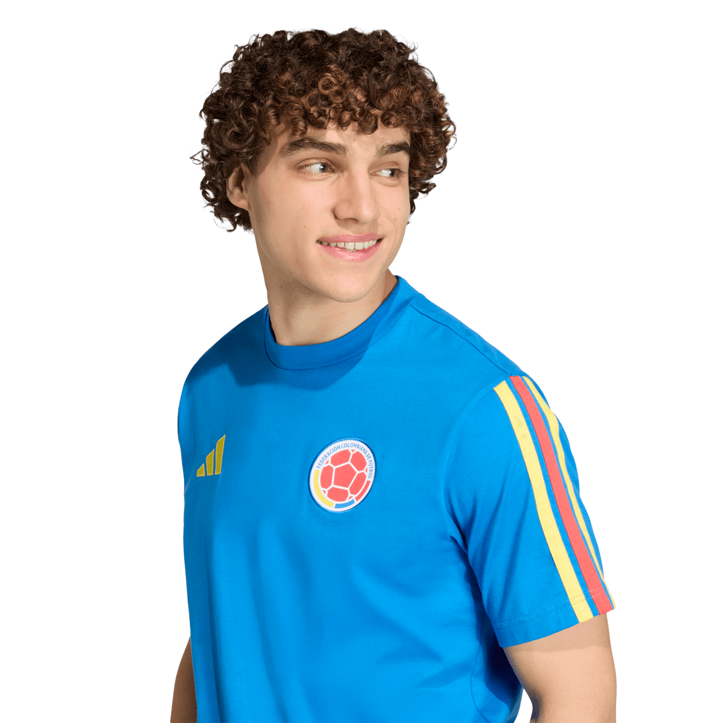 adidas Colombia DNA Royal T-Shirt - Men's