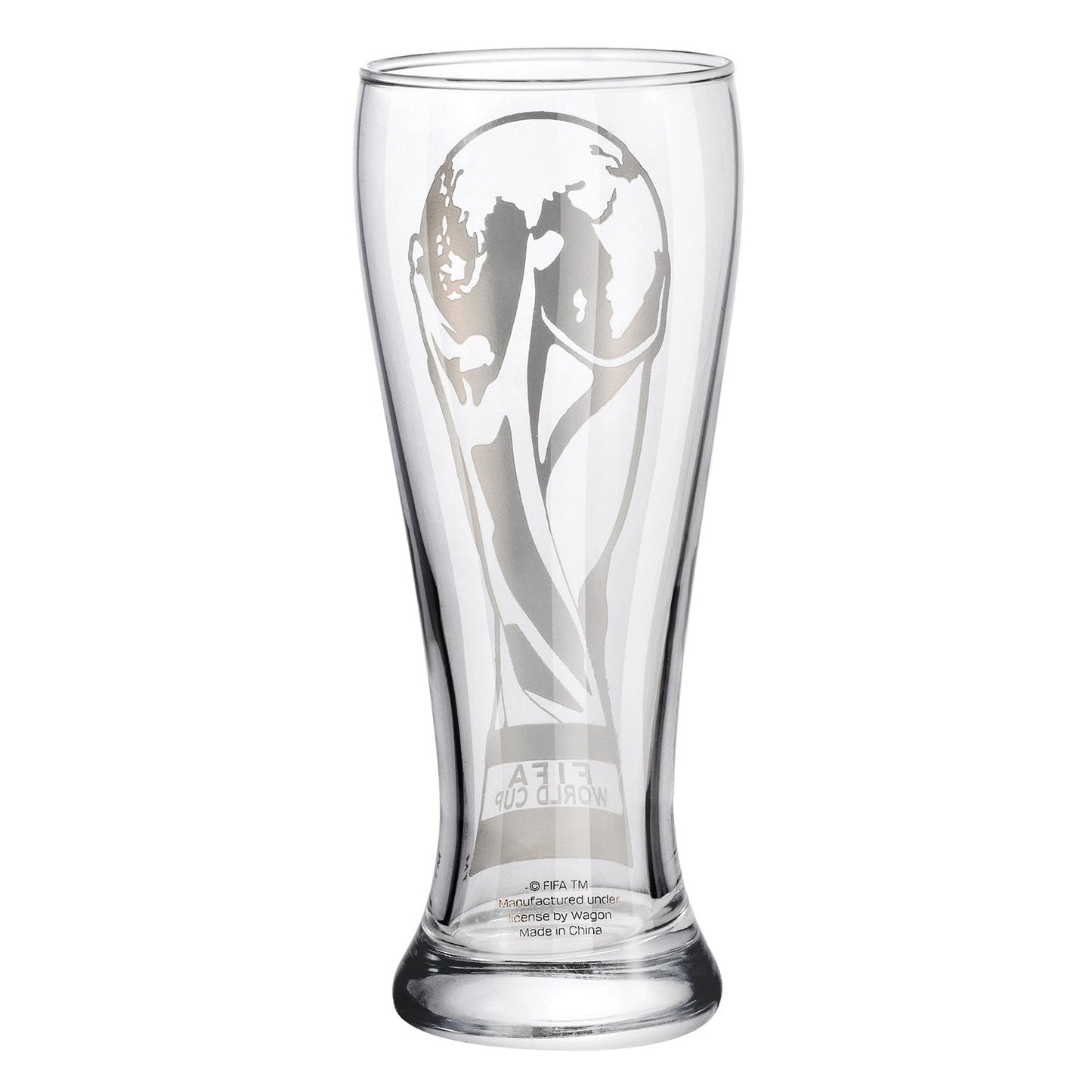 World Cup 2026 Trophy Decal Pilsner Glass