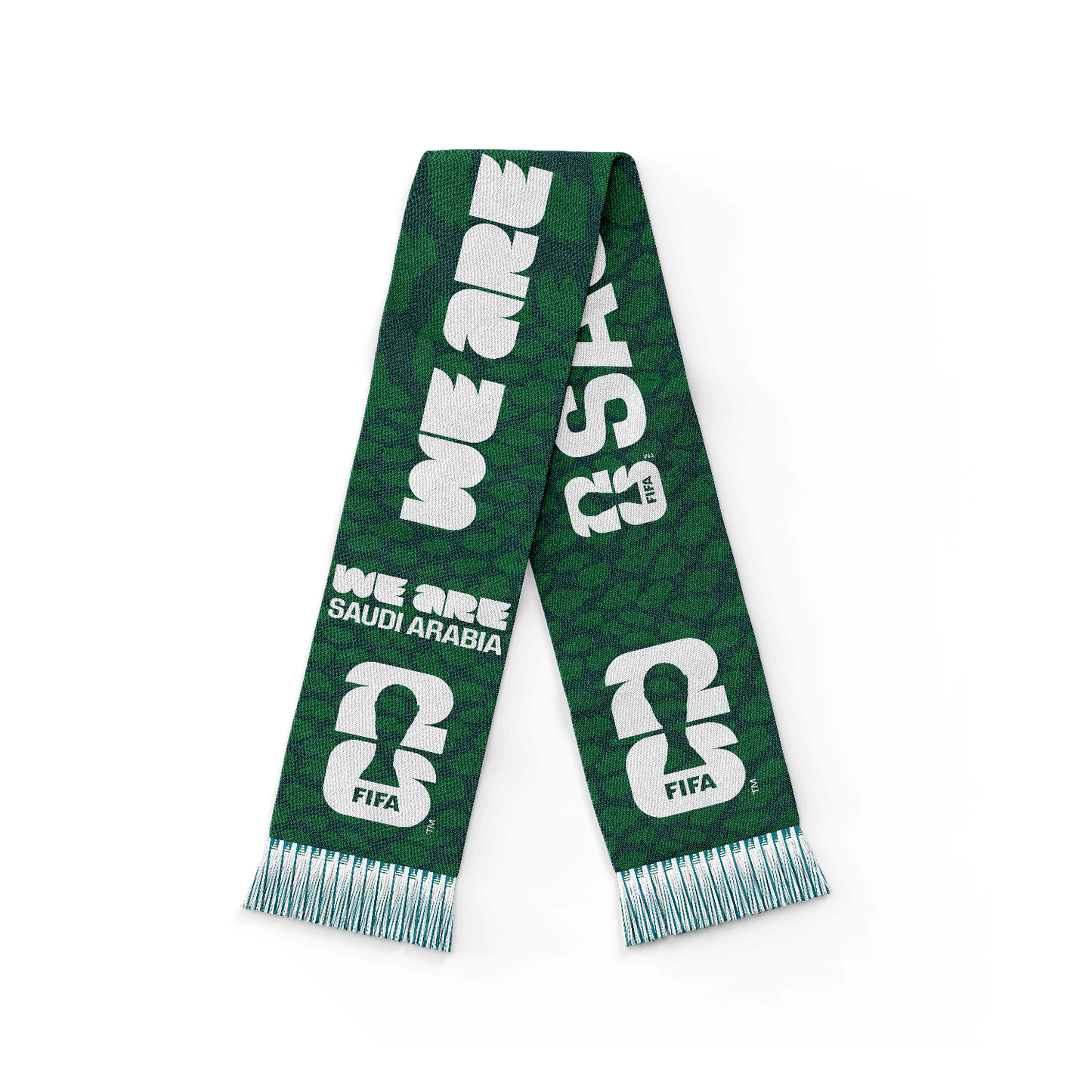 2026 World Cup We Are Saudi Arabia Scarf