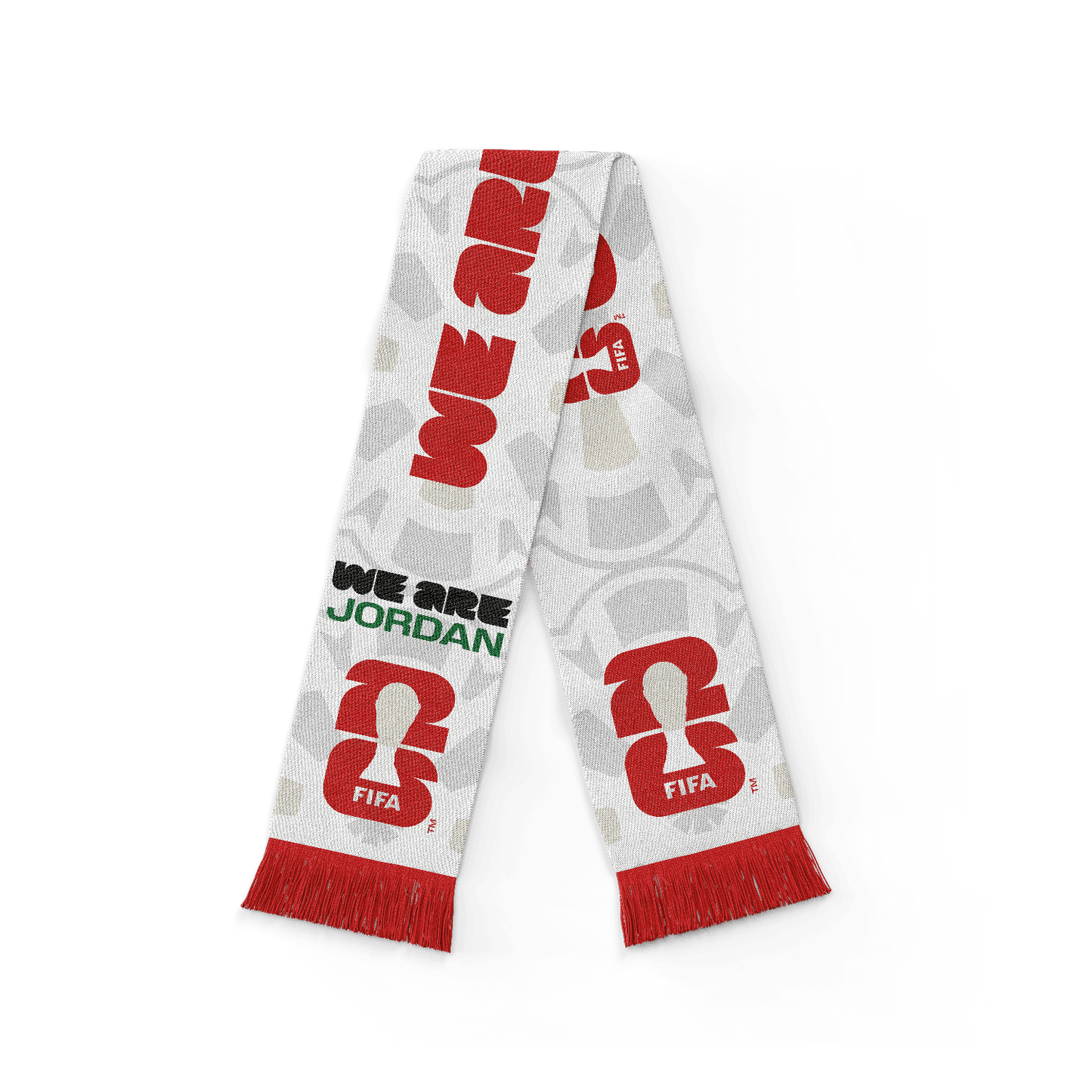 2026 World Cup We Are Jordan Scarf