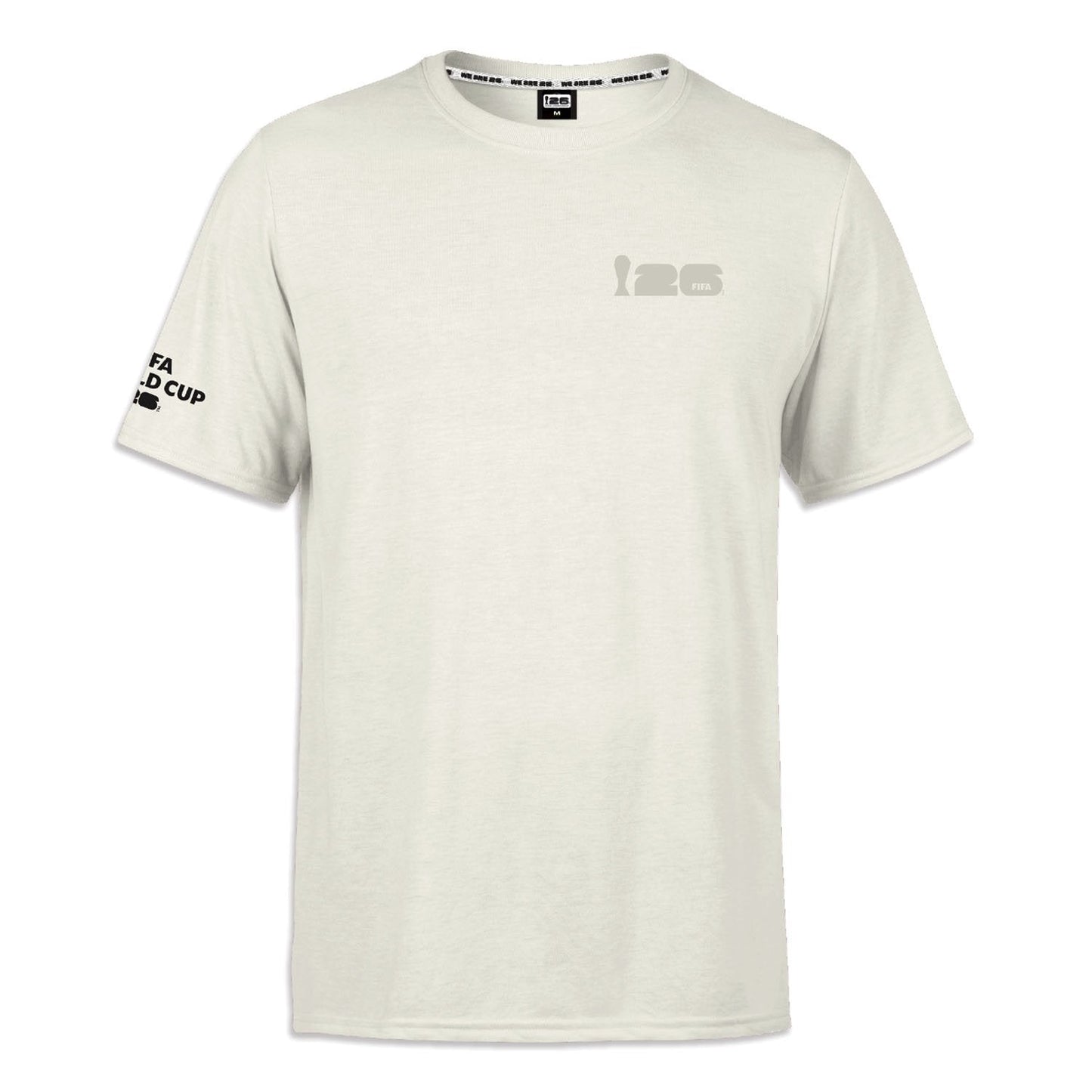 2026 World Cup Tonal Minimal Cream T-Shirt - Unisex