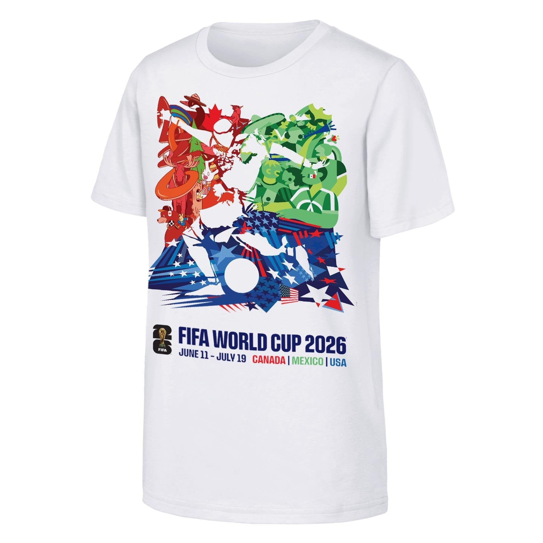 FIFA World Cup 2026™ Event Poster T-Shirt - Youth – FIFA Official