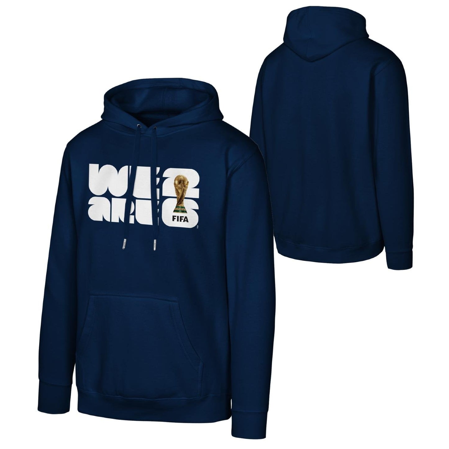 2026 World Cup We Are 26 Emblem Navy Hoodie - Unisex