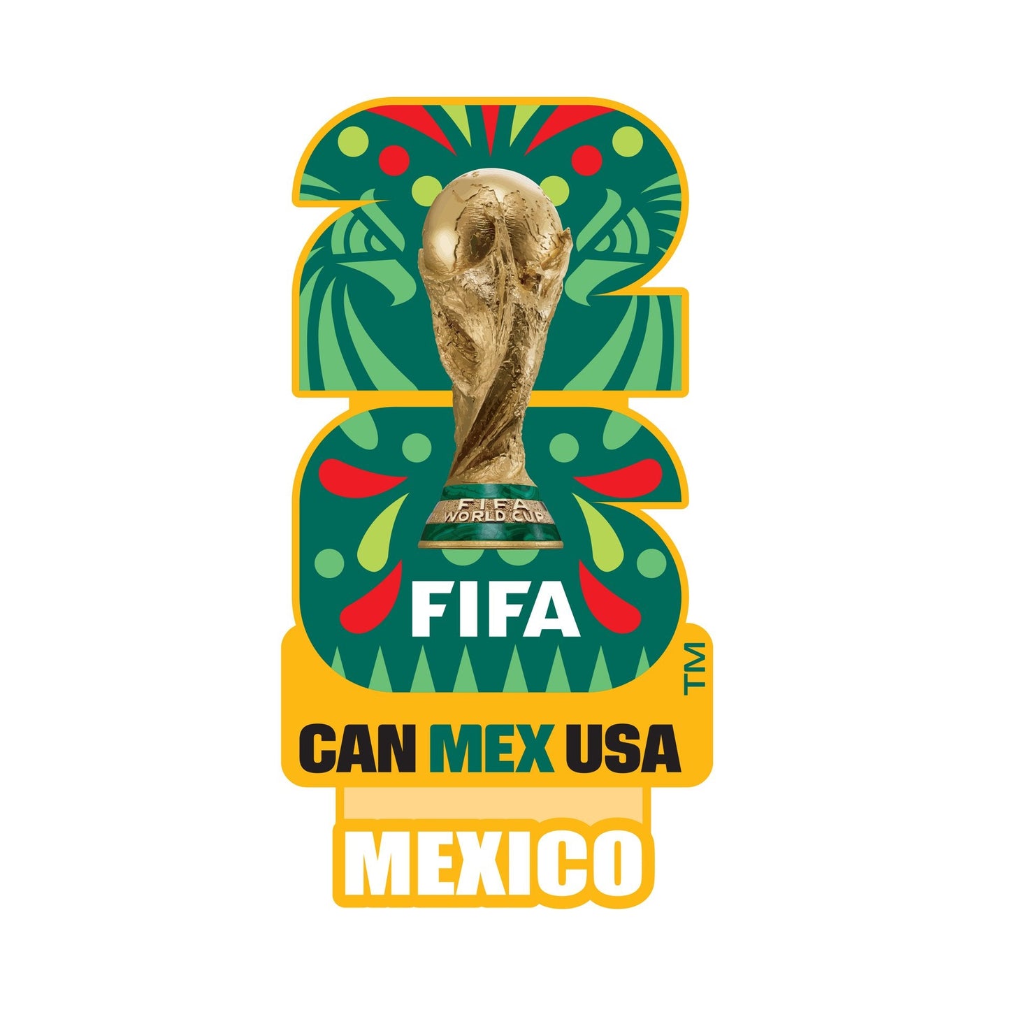 2026 World Cup Host Country Mexico Hat Pin