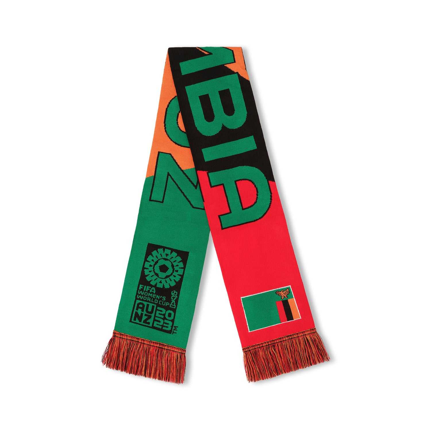 Zambia Women's World Cup 2023 Country Scarf