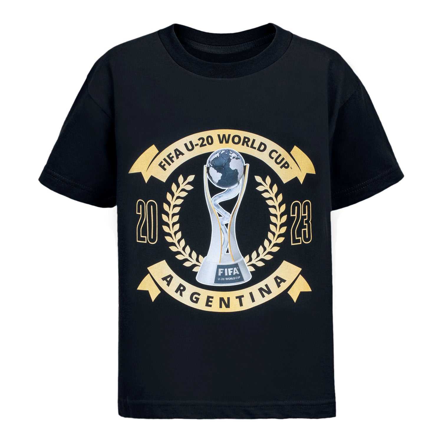 2023 U20's World Cup Argentina Black T-Shirt - Youths