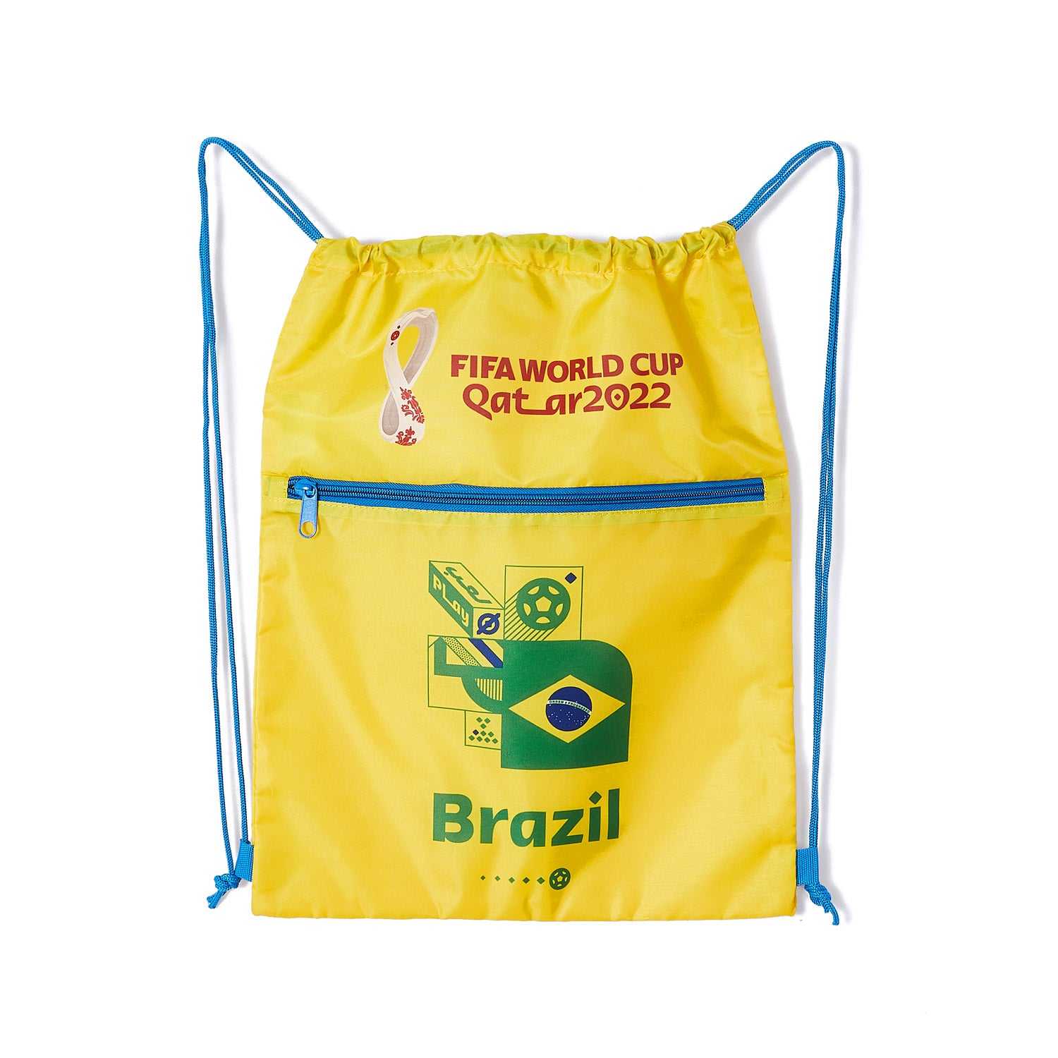 2022 World Cup Brazil Yellow Gymsack