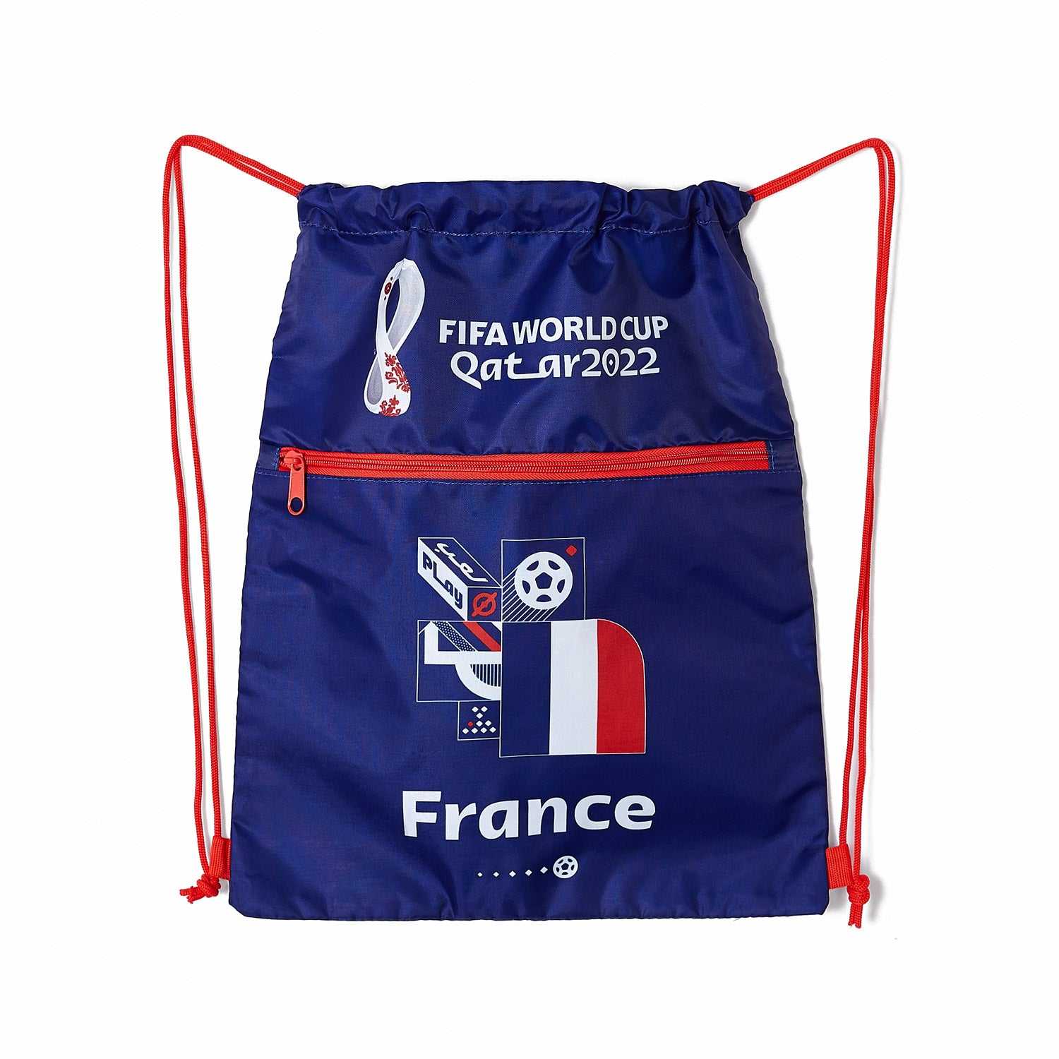 2022 World Cup France Navy Gymsack