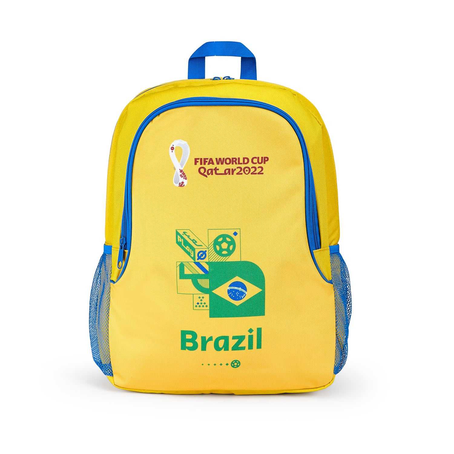 2022 World Cup Brazil Yellow Backpack