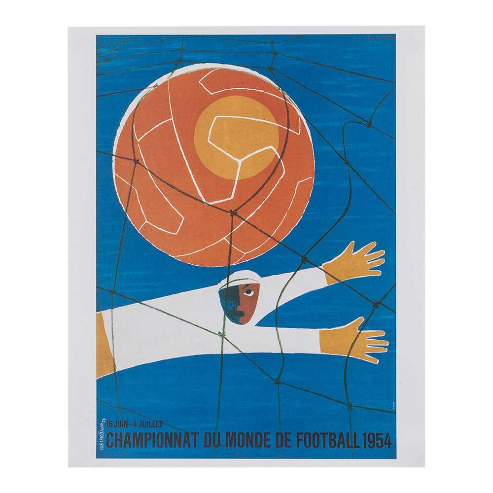 FIFA World Cup Poster Switzerland 1954