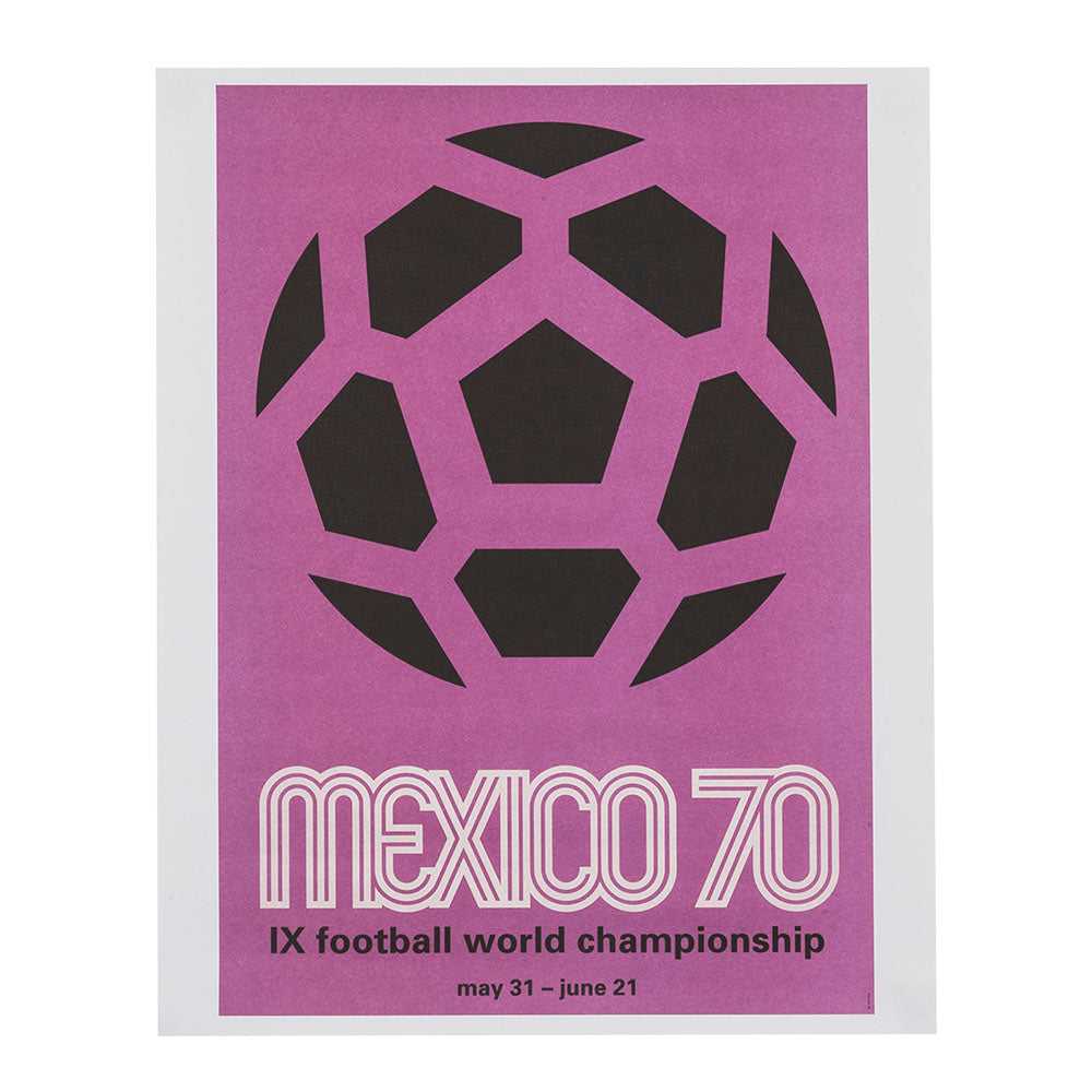 FIFA World Cup Poster Mexico 1970