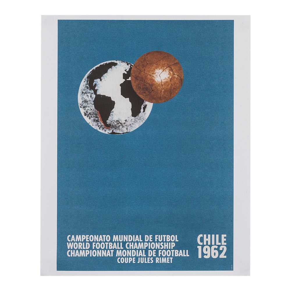 FIFA World Cup Poster Chile 1962