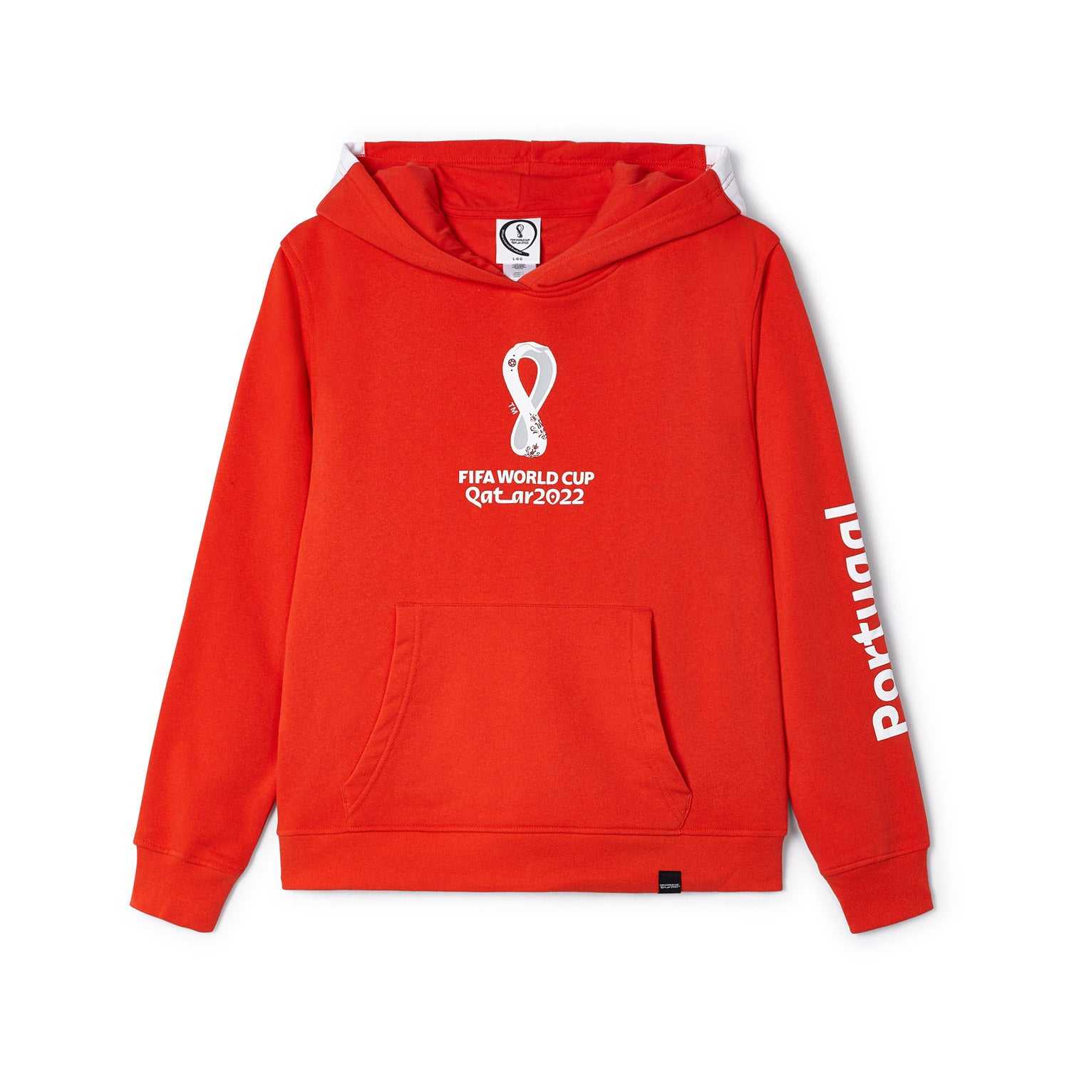 2022 World Cup Portugal Red Hoodie - Womens