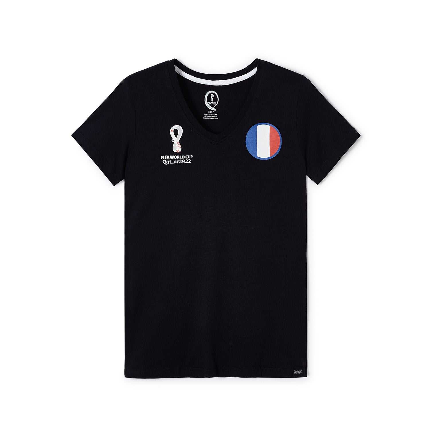 2022 World Cup France Blue T-Shirt - Womens