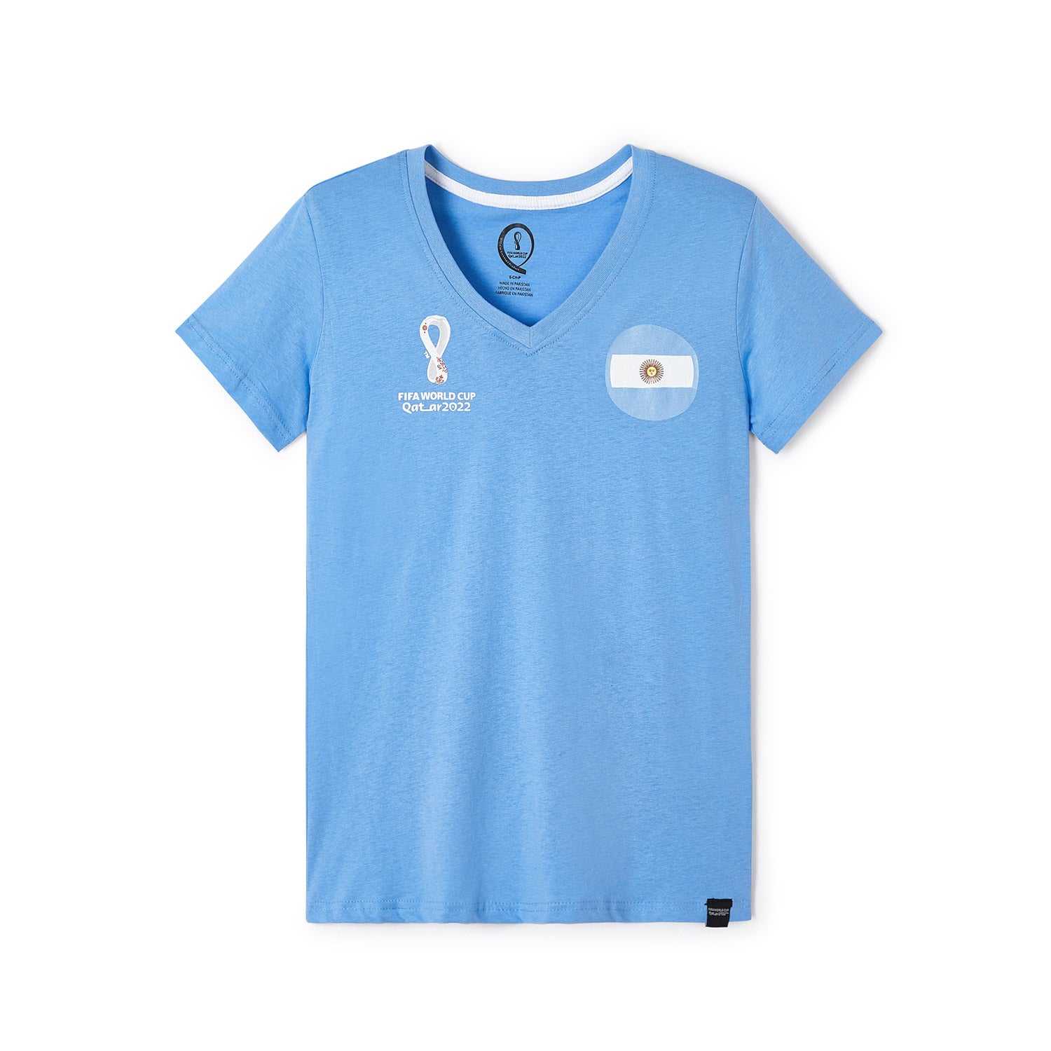 2022 World Cup Argentina Blue T-Shirt - Women's