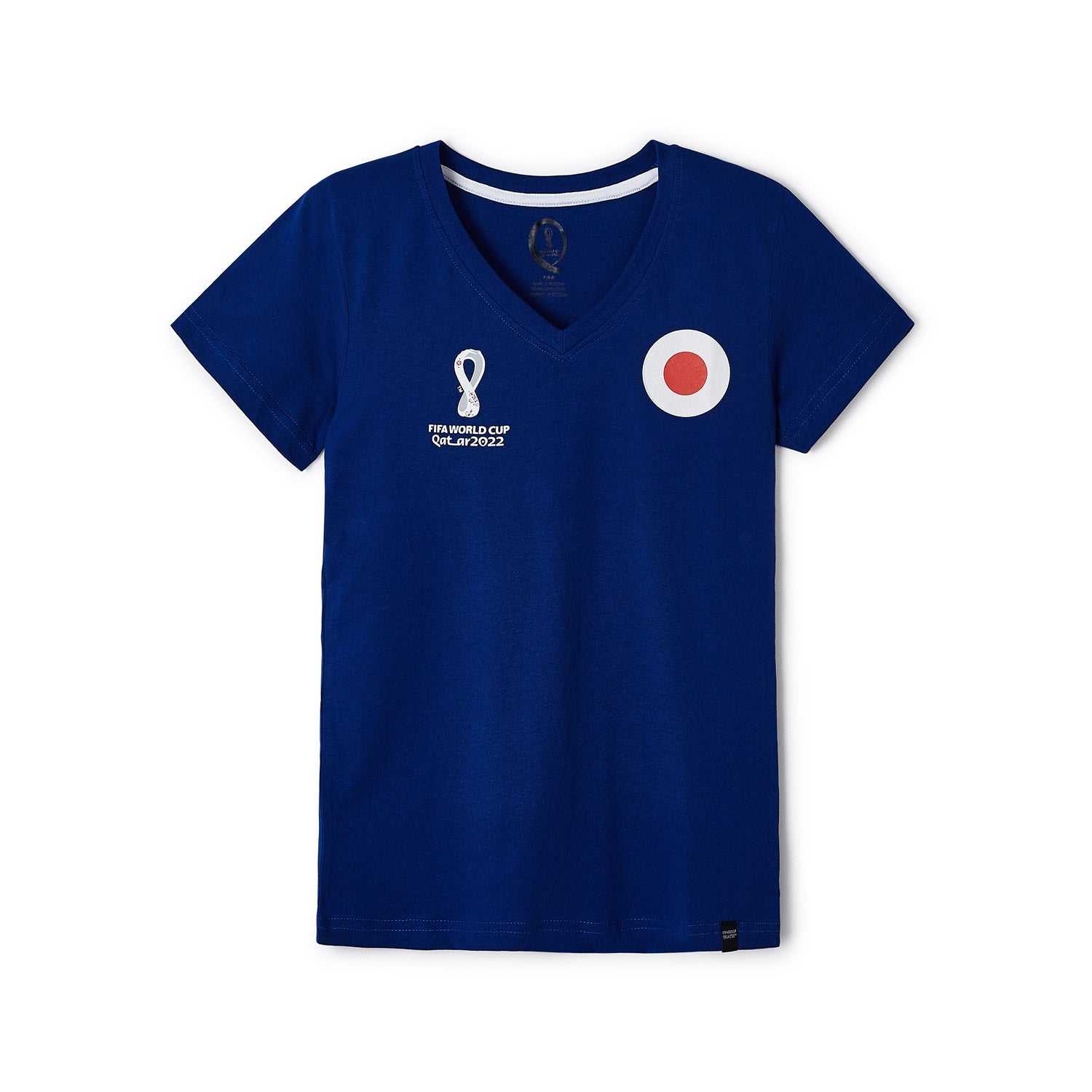 2022 World Cup Japan Blue T-Shirt - Womens