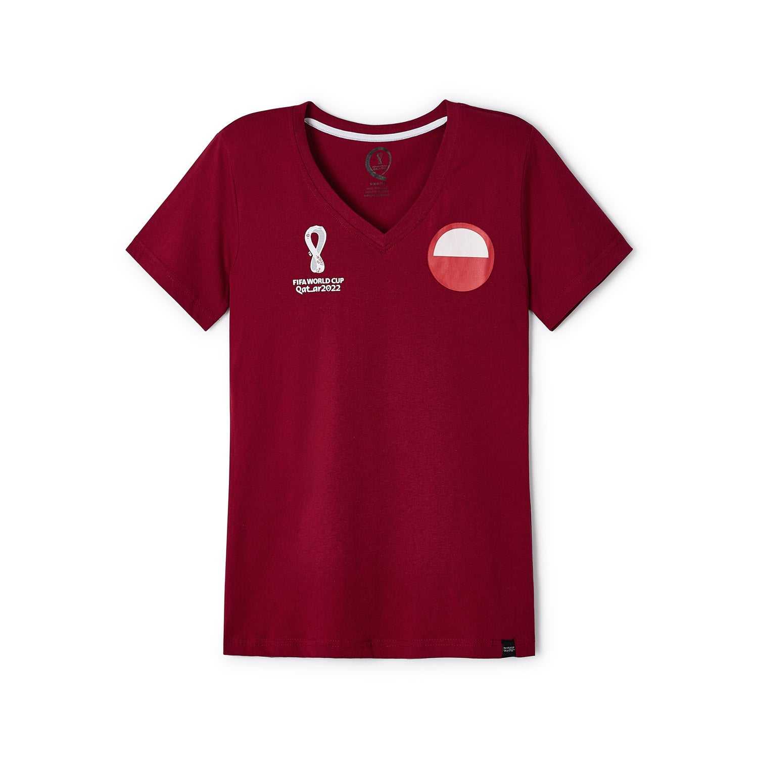 2022 World Cup Poland Red T-Shirt - Womens