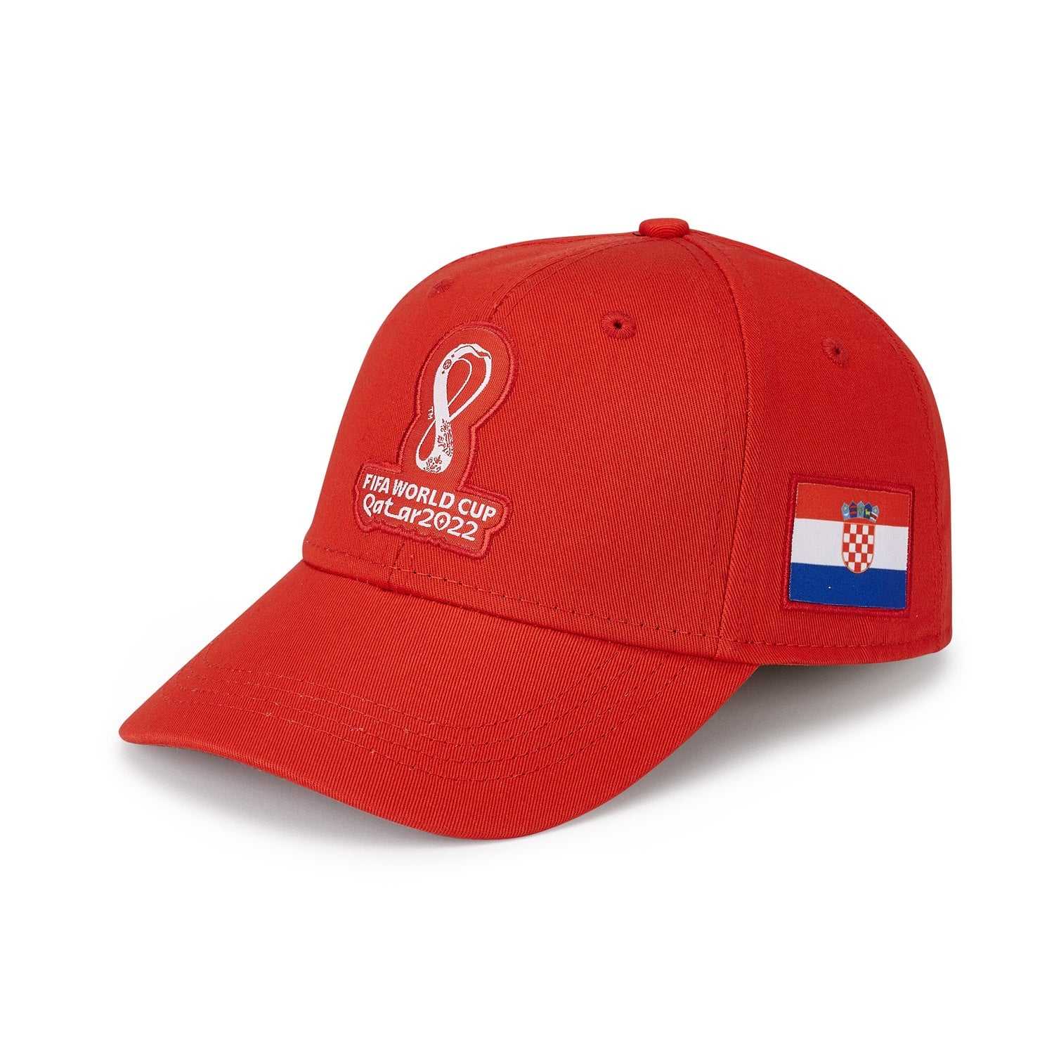 2022 World Cup Croatia Red Cap - Mens