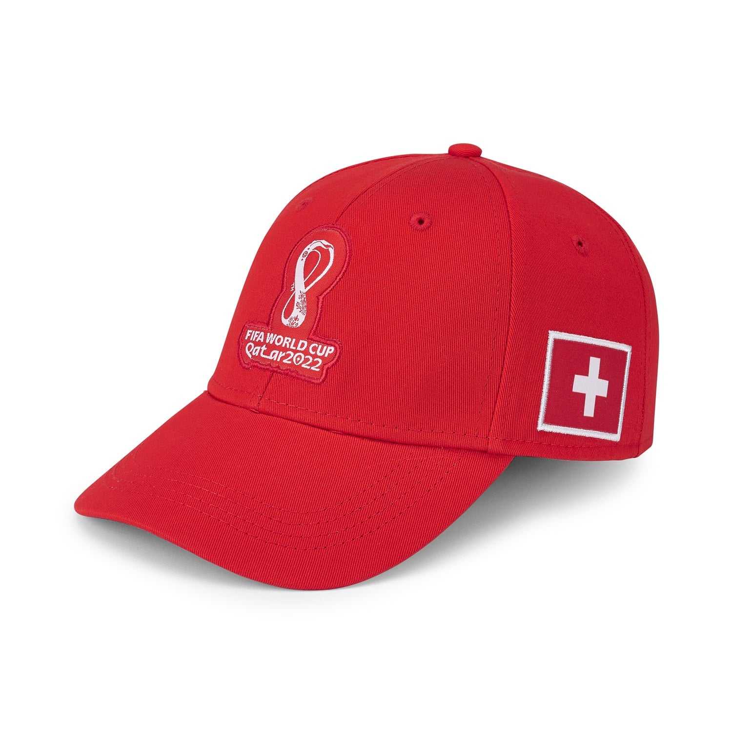 2022 World Cup Switzerland Red Cap - Mens