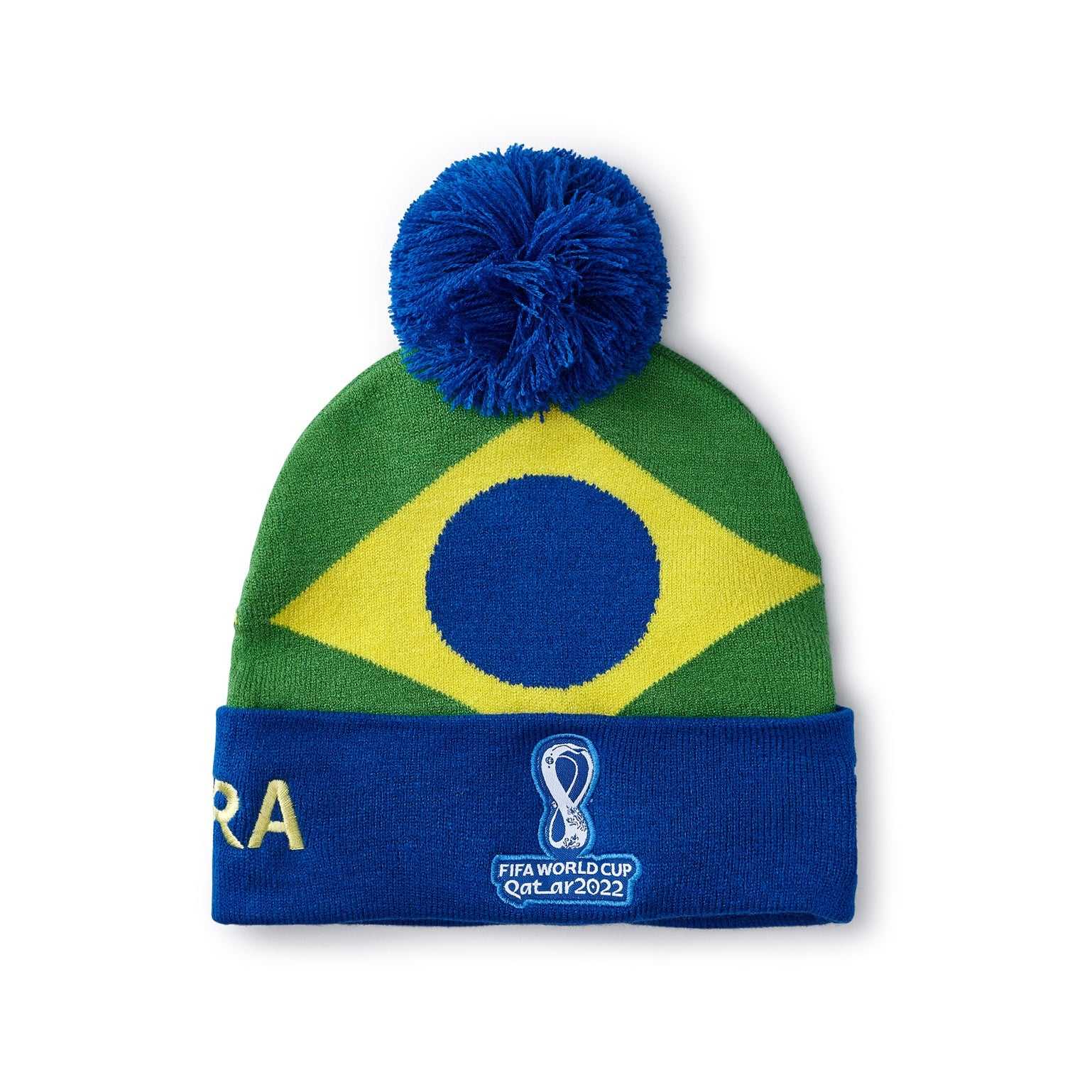 2022 World Cup Brazil Blue Hat - Mens