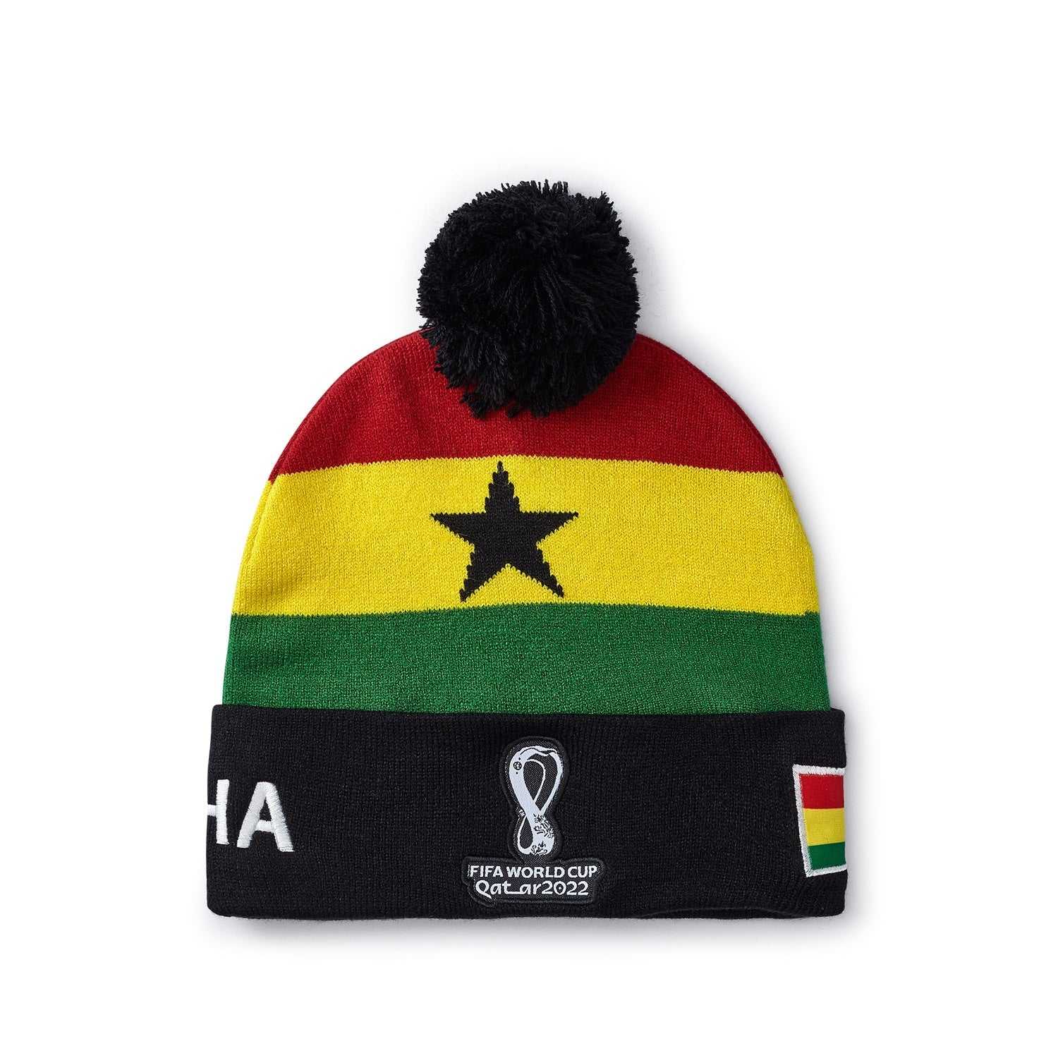 2022 World Cup Ghana Black Hat - Mens