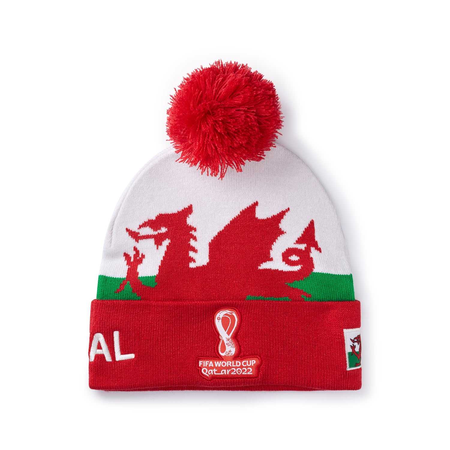 2022 World Cup Wales White Hat - Mens