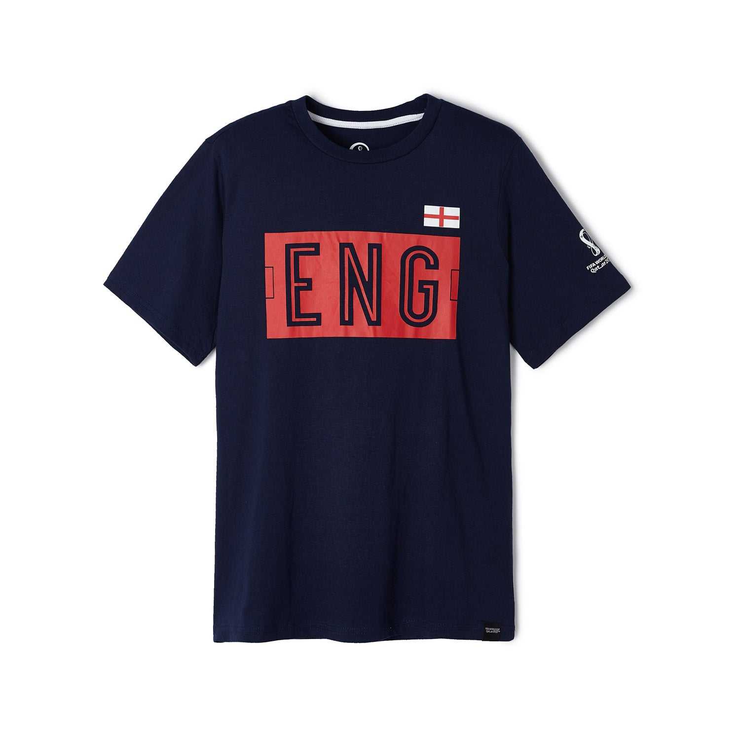 2022 World Cup England Blue T-Shirt - Mens