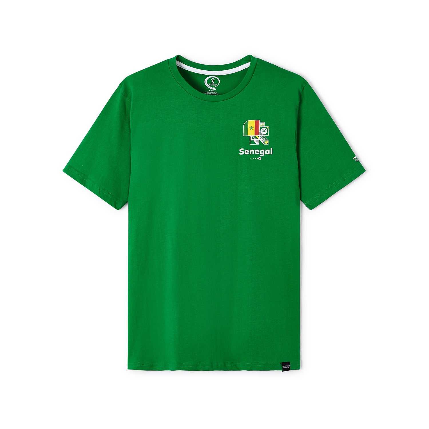 2022 World Cup Senegal Green T-Shirt - Mens