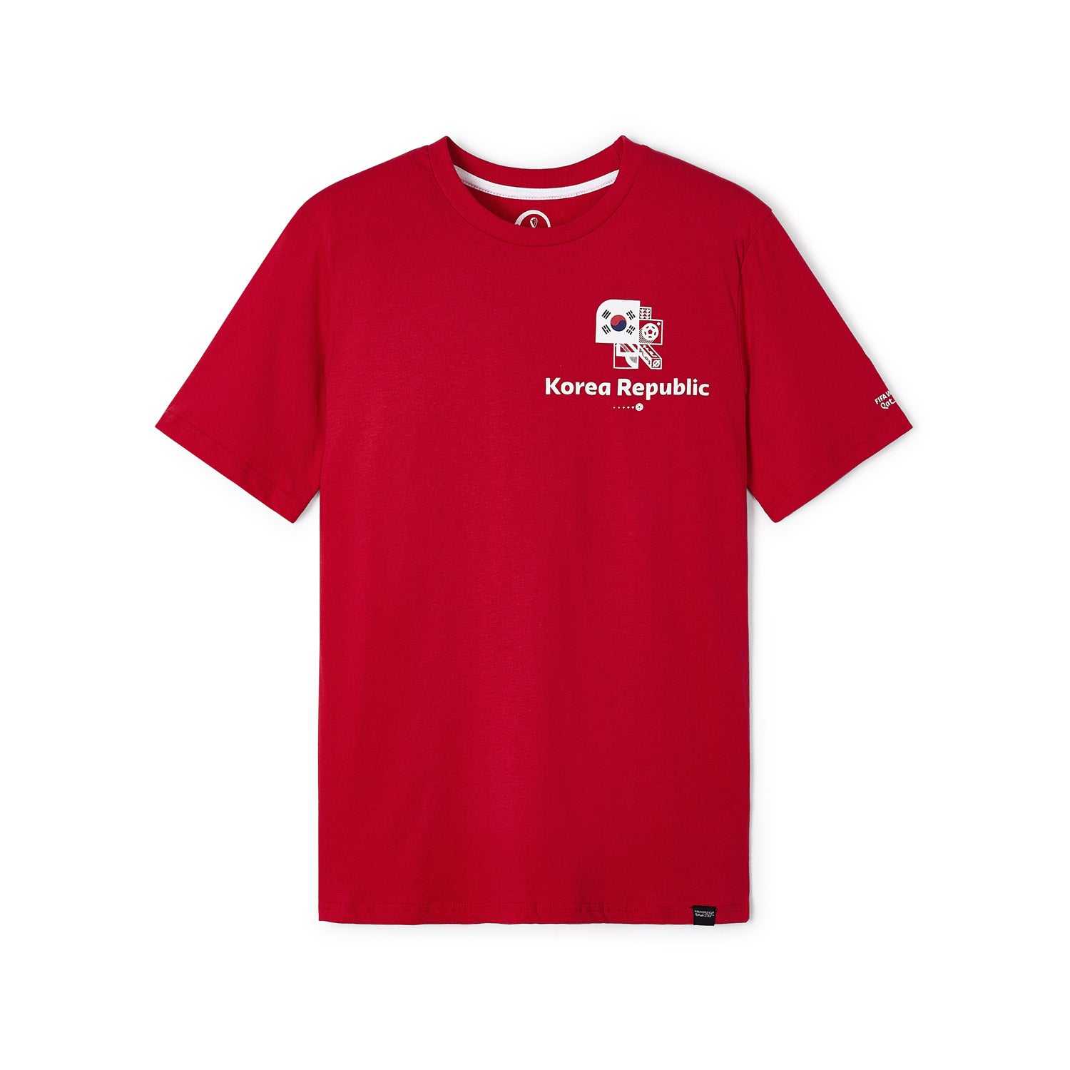 2022 World Cup South Korea Red T-Shirt - Mens