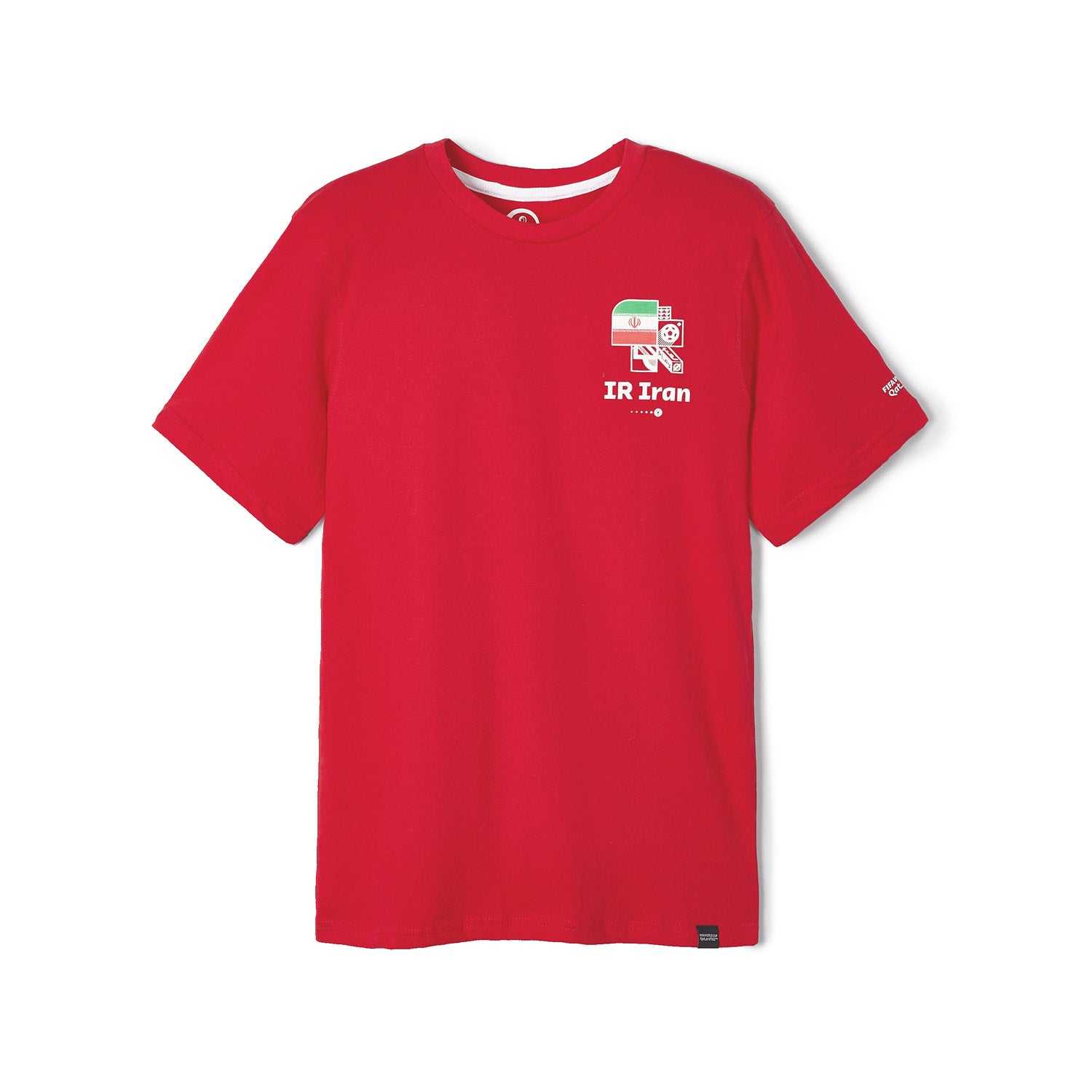 2022 World Cup Iran Red T-Shirt - Mens