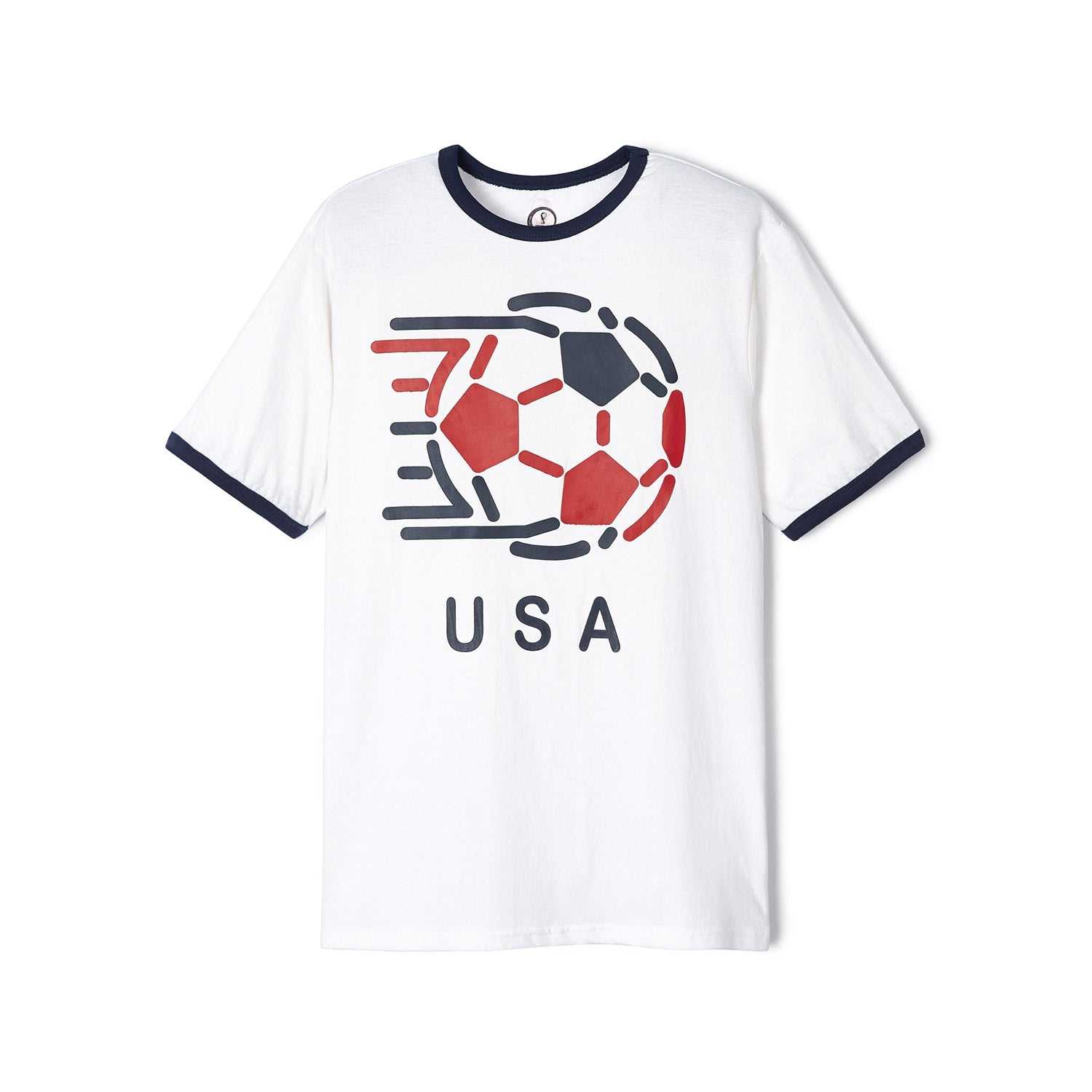 2022 World Cup USA Ringer White T-Shirt - Mens