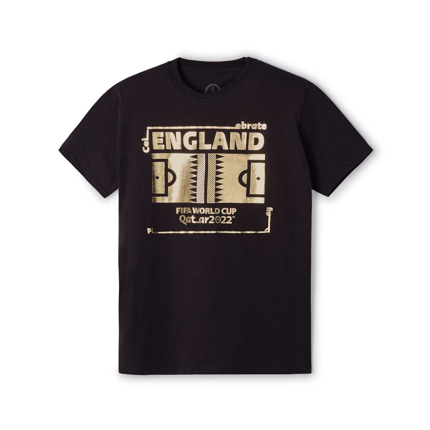 2022 World Cup Futbol Nation T-Shirt England - Black