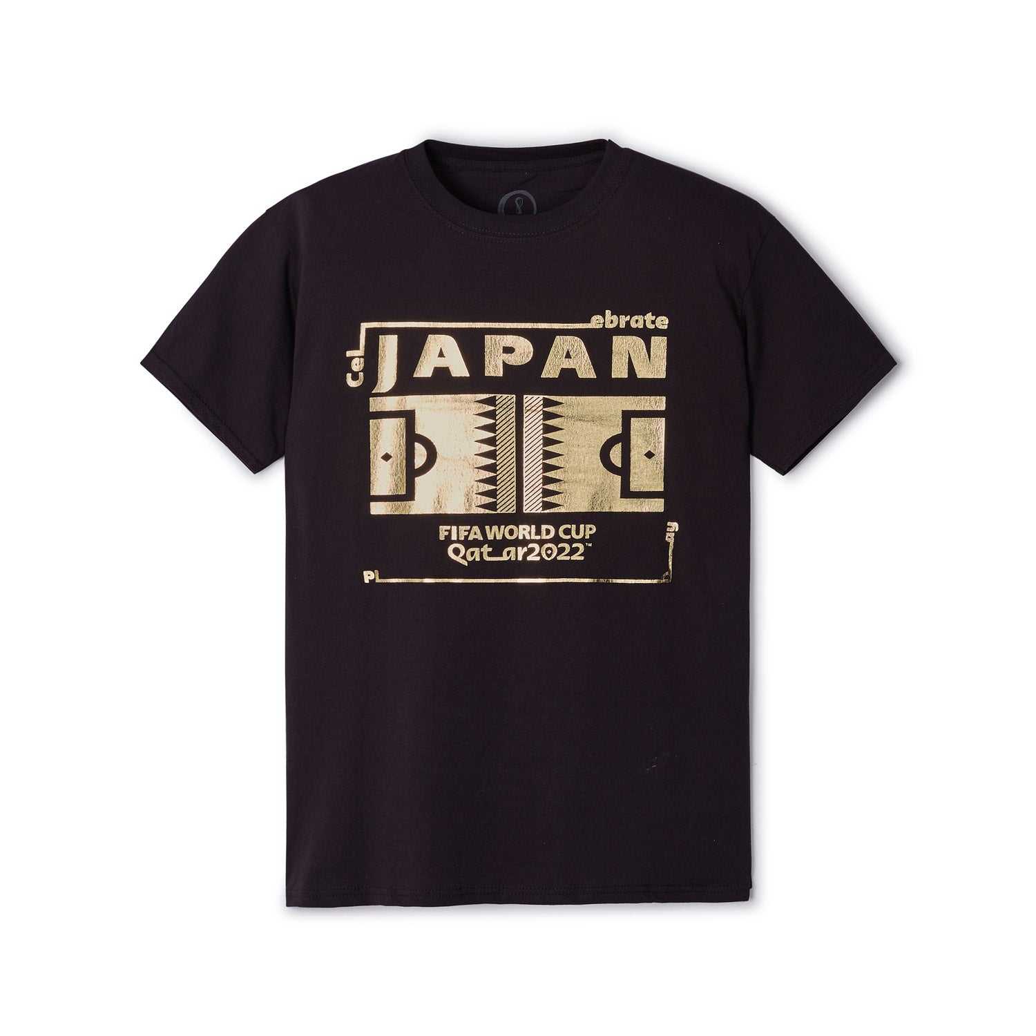 2022 World Cup Futbol Nation T-Shirt Japan - Black