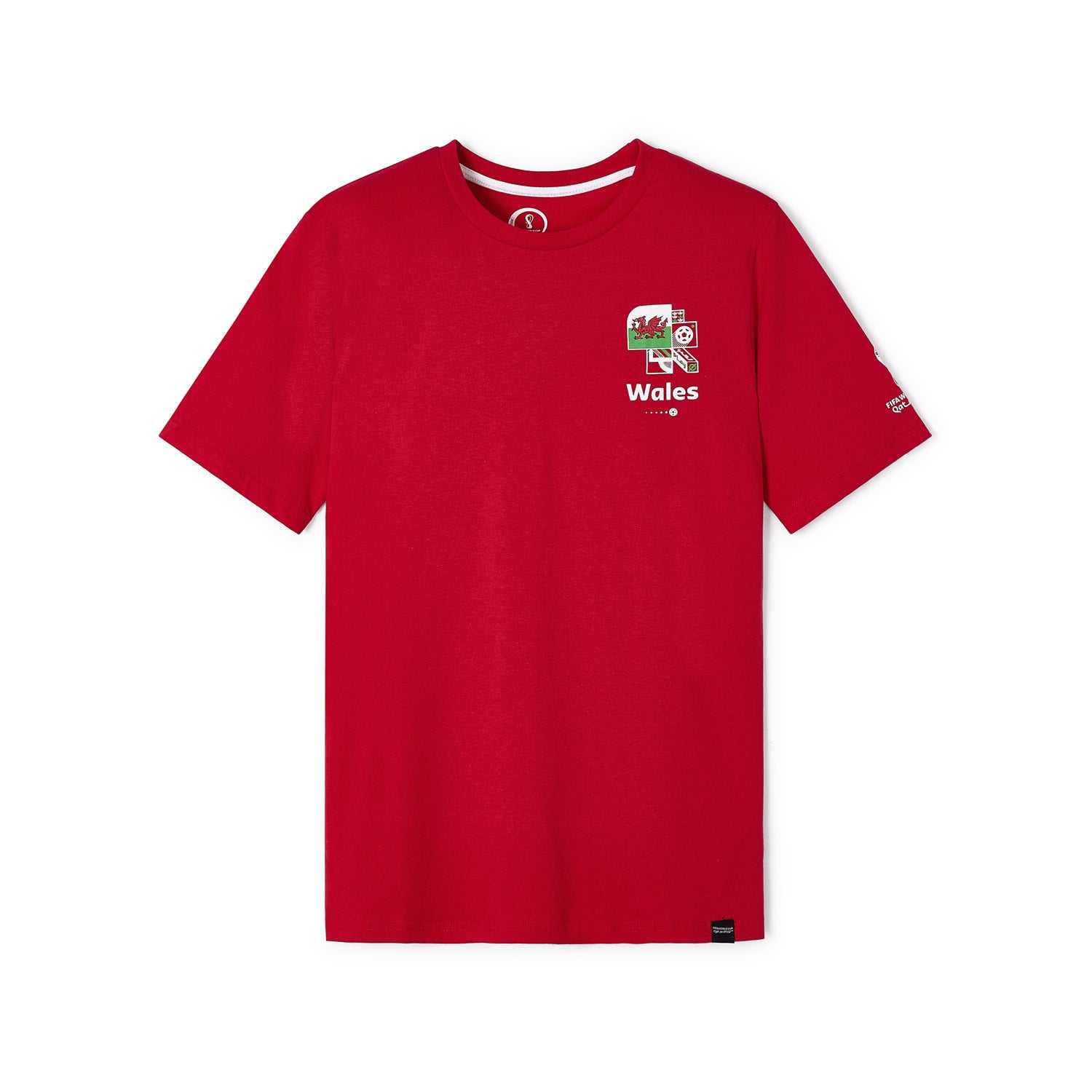 2022 World Cup Wales Red T-Shirt - Mens